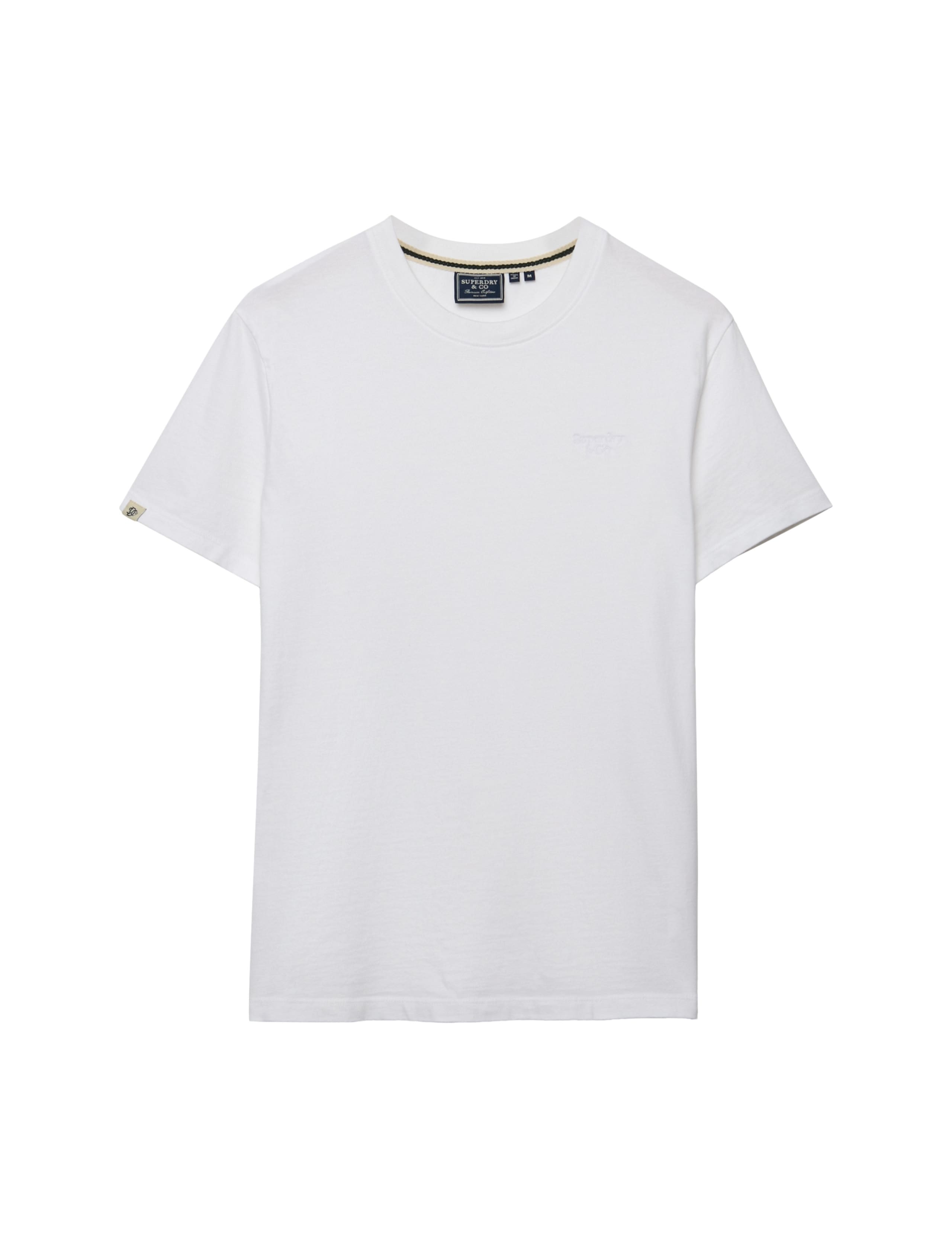 Slim Fit Pure Cotton Embroidered Logo T-Shirt 2 of 7