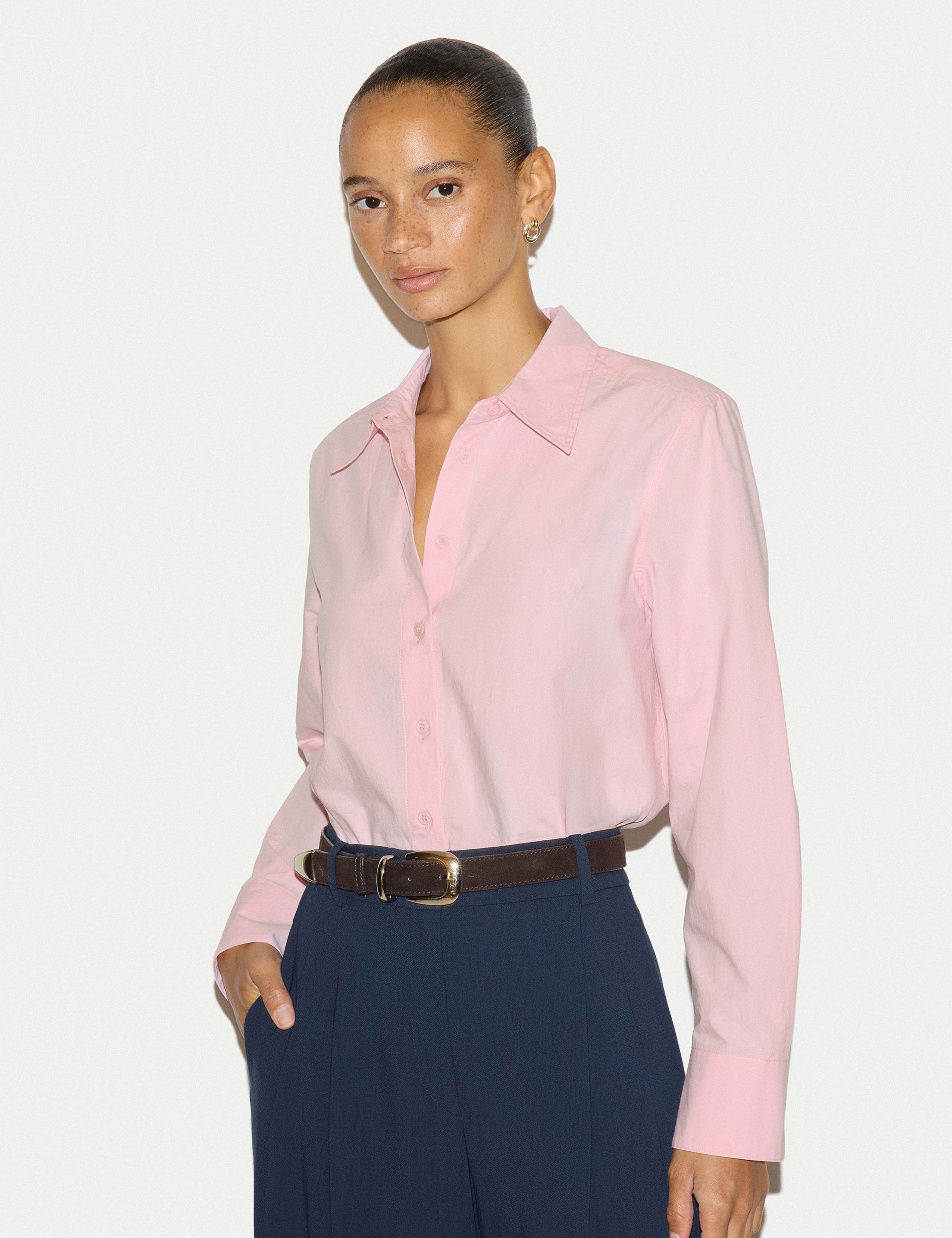 Pure Cotton Collared Relaxed Shirt 1 of 6