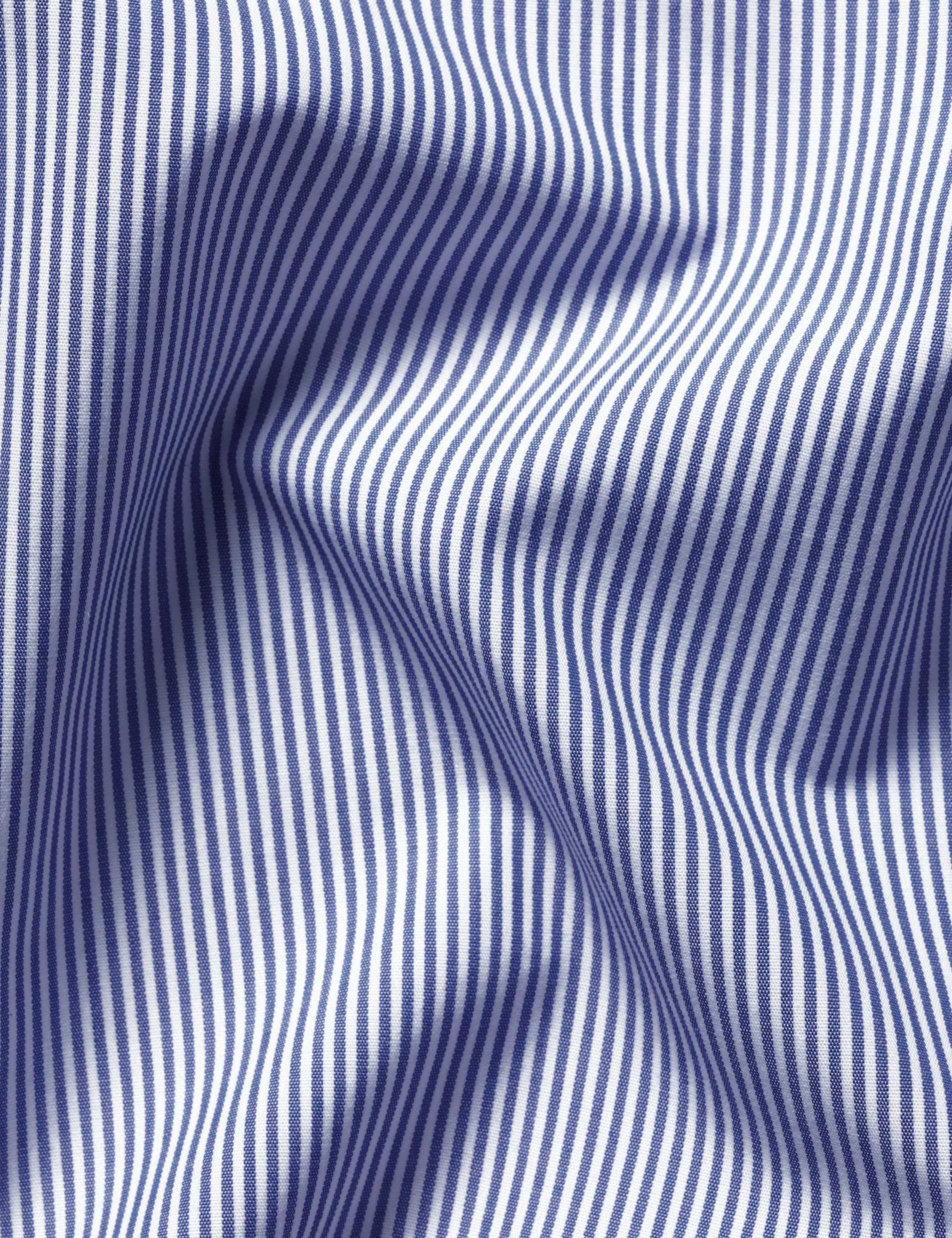 Tailored Fit Non Iron Pure Cotton Striped Shirt 7 of 7