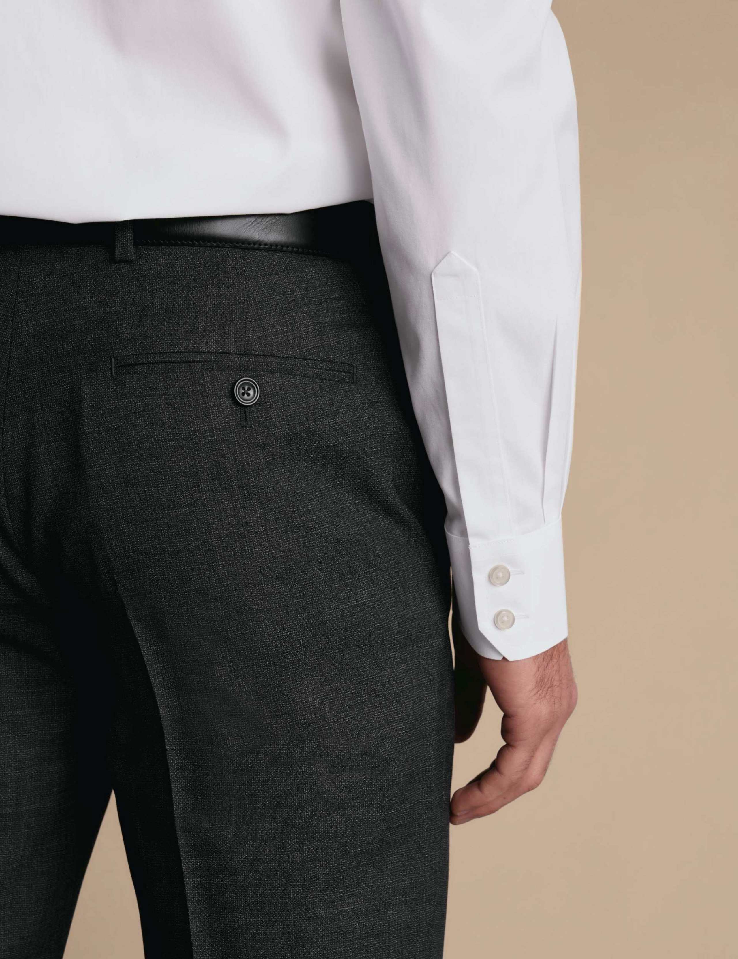 Tailored Fit Non Iron Pure Cotton Shirt 3 of 6