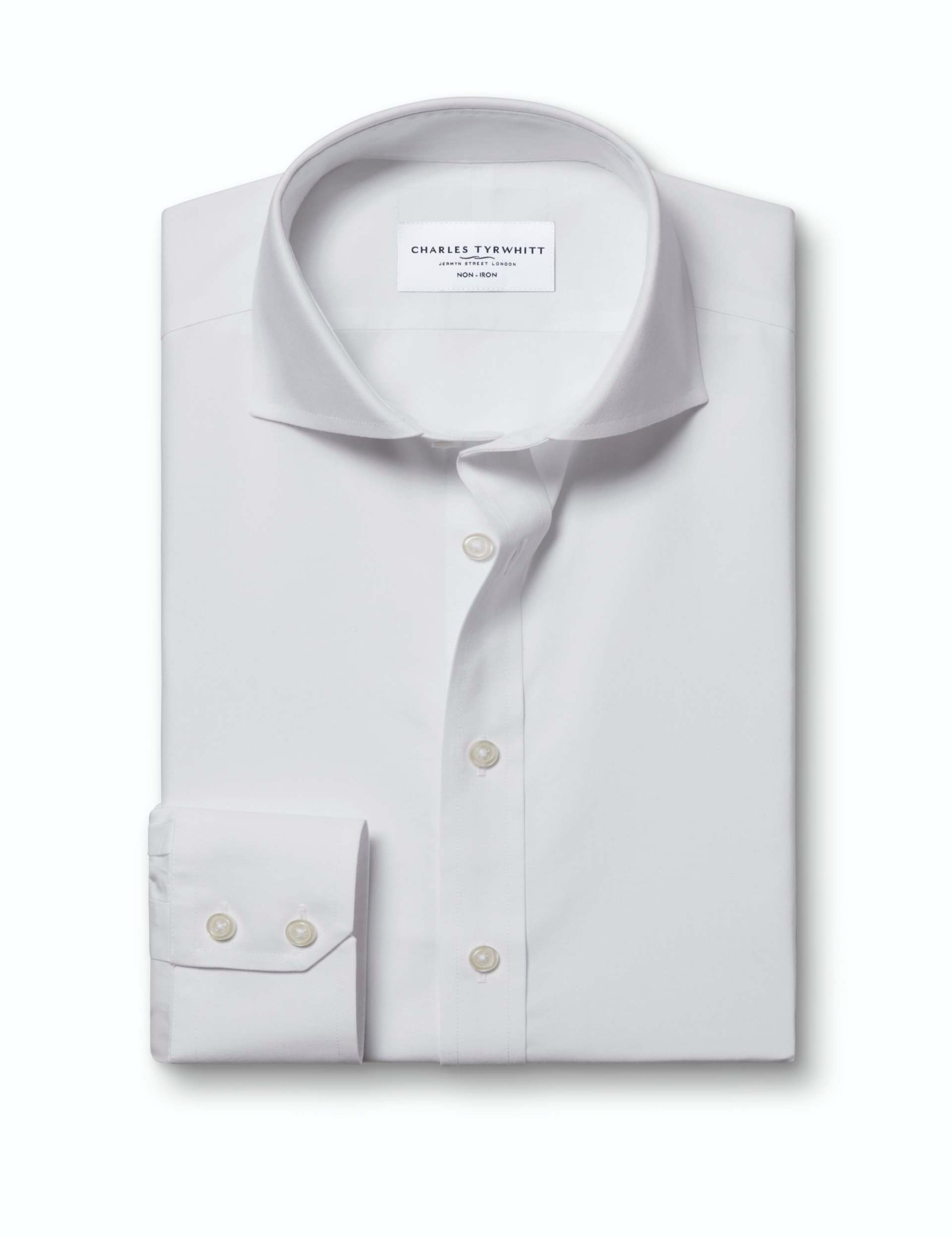 Tailored Fit Non Iron Pure Cotton Shirt 5 of 6