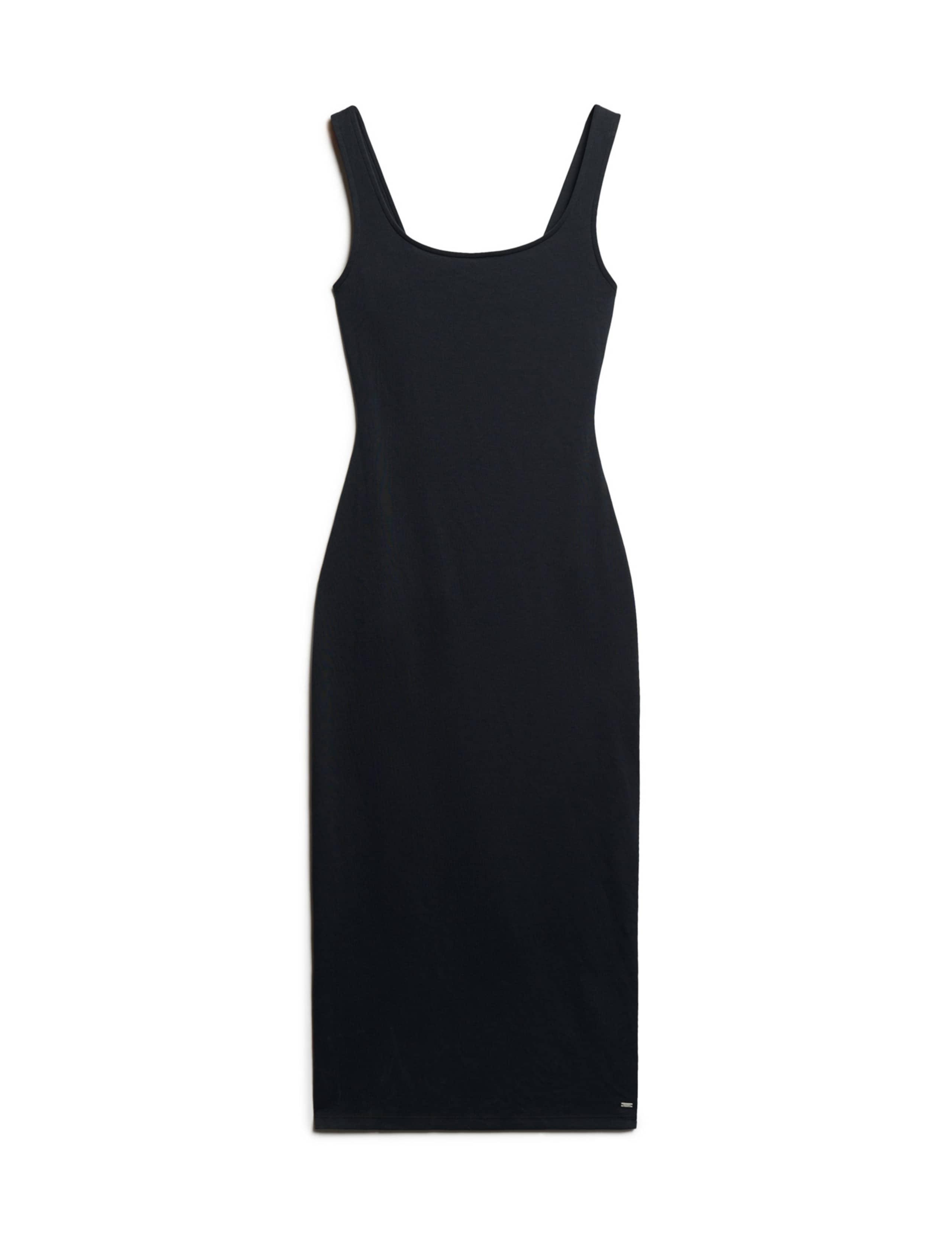 Jersey Square Neck Midi Bodycon Dress 2 of 5