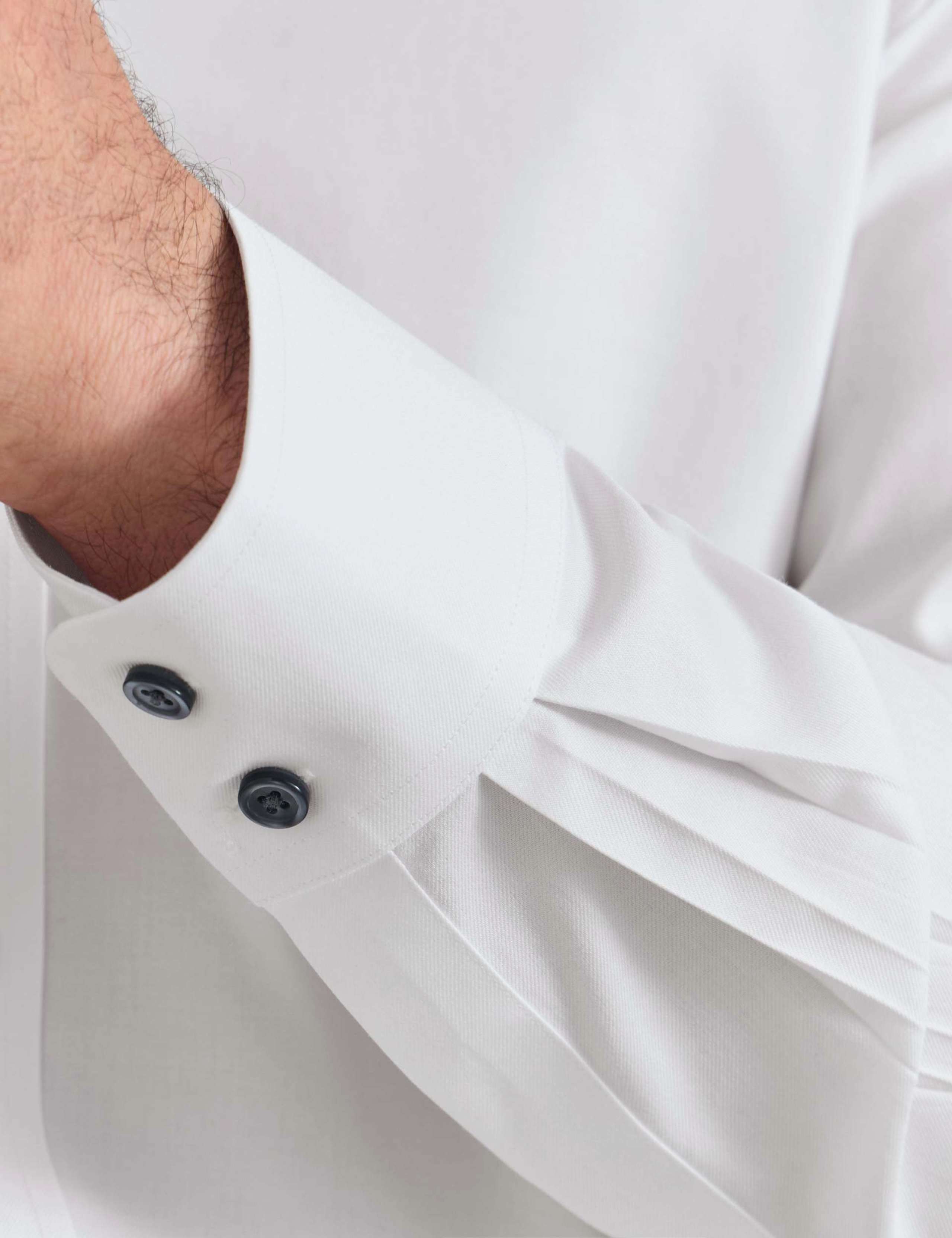 Slim Fit Non Iron Pure Cotton Twill Shirt 6 of 7