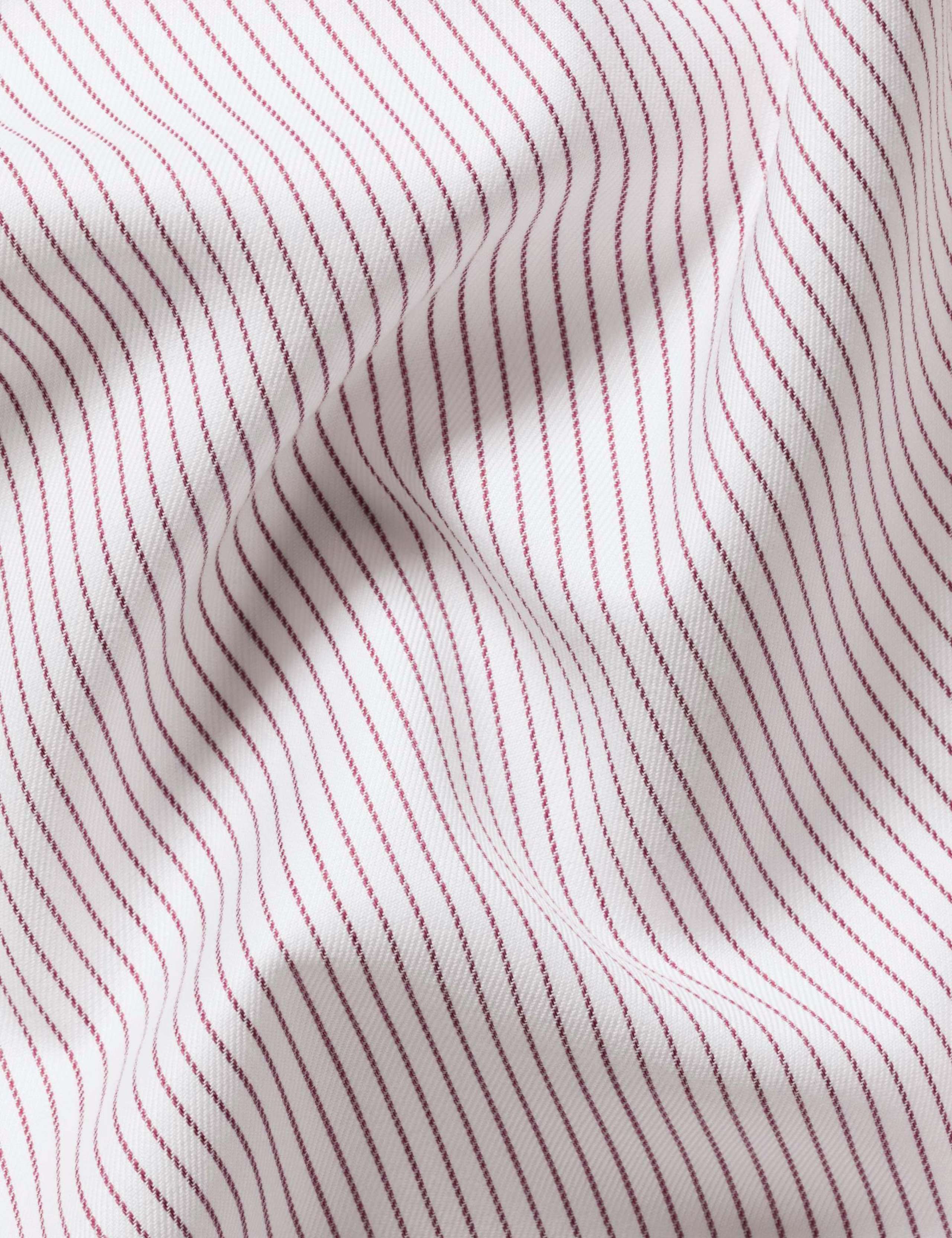 Slim Fit Non Iron Pure Cotton Striped Shirt 7 of 7