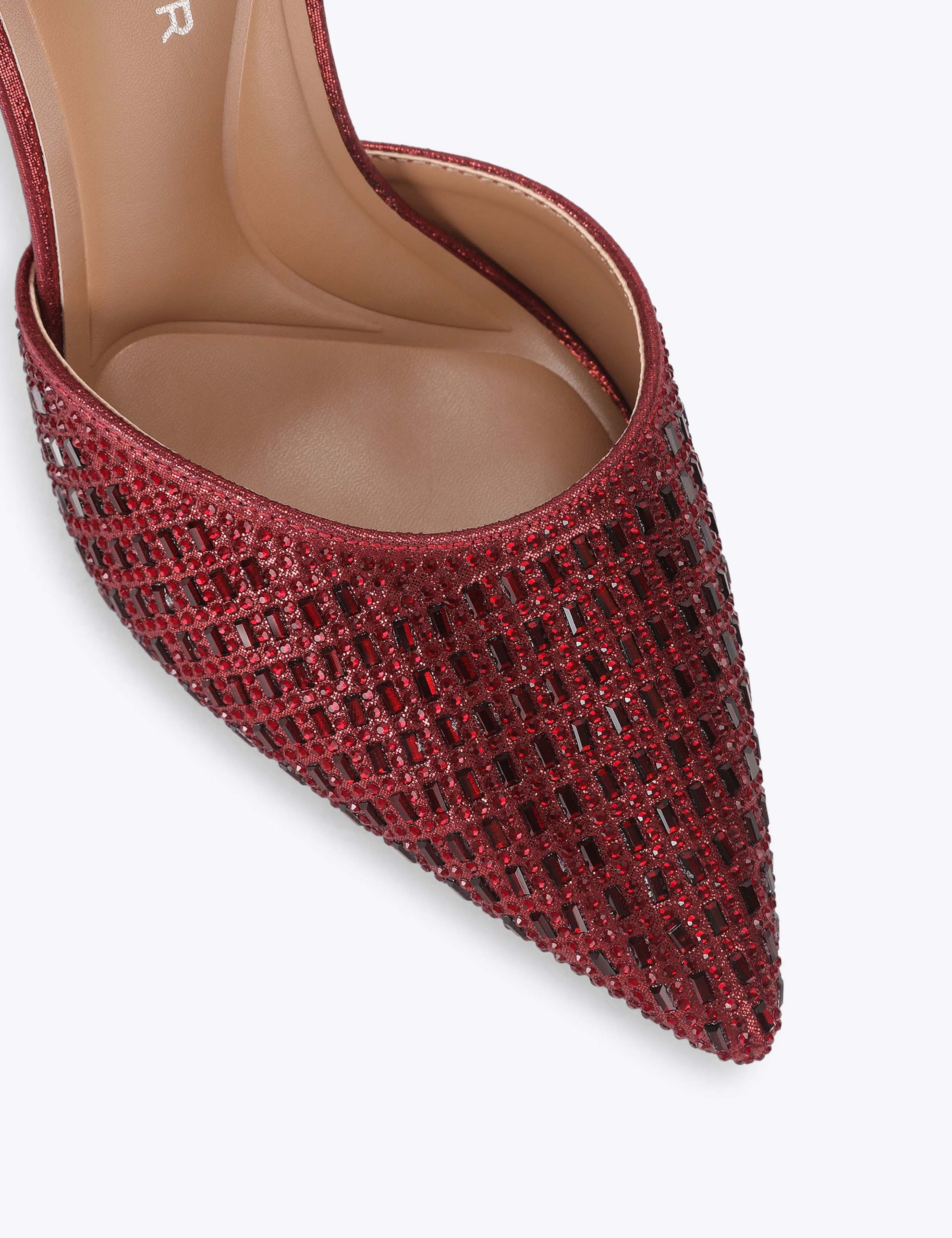 Ankle Strap Stiletto Heel Pointed Shoes 4 of 4
