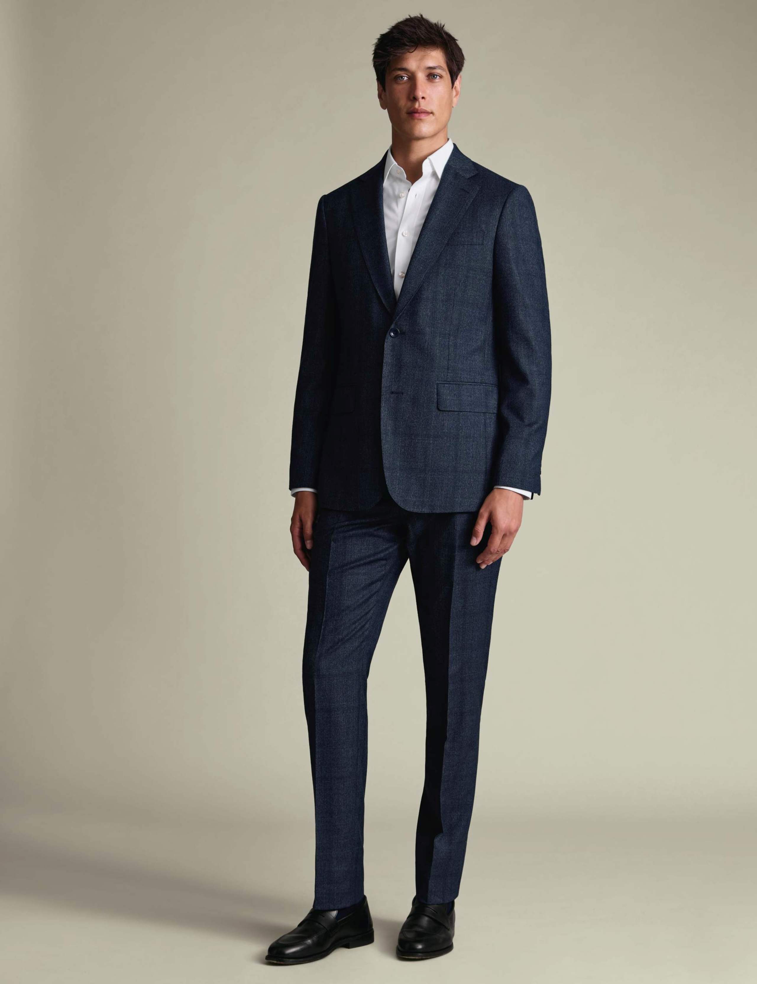 Slim Fit Super 120s Merino Wool Suit Jacket 2 of 6