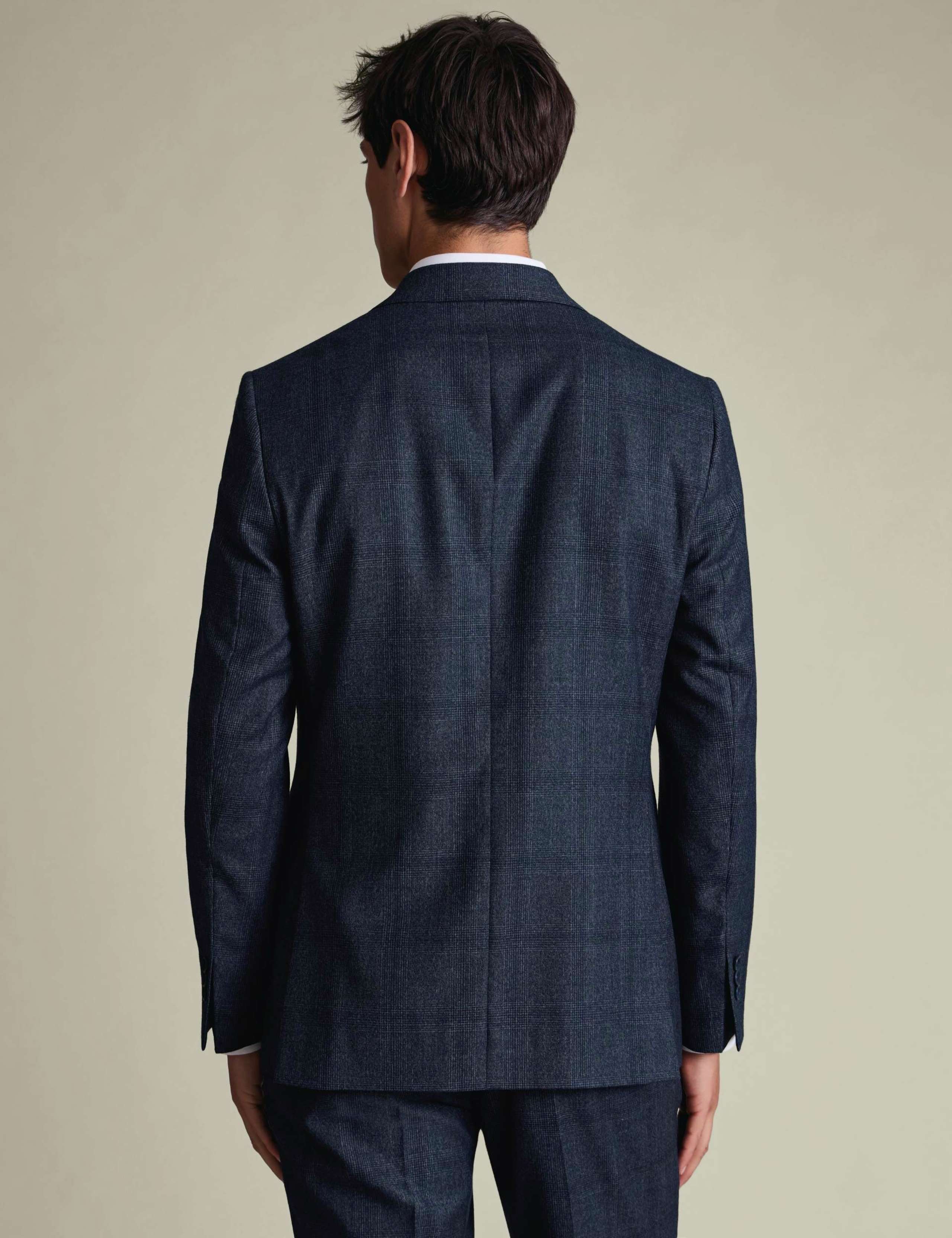 Slim Fit Super 120s Merino Wool Suit Jacket 3 of 6