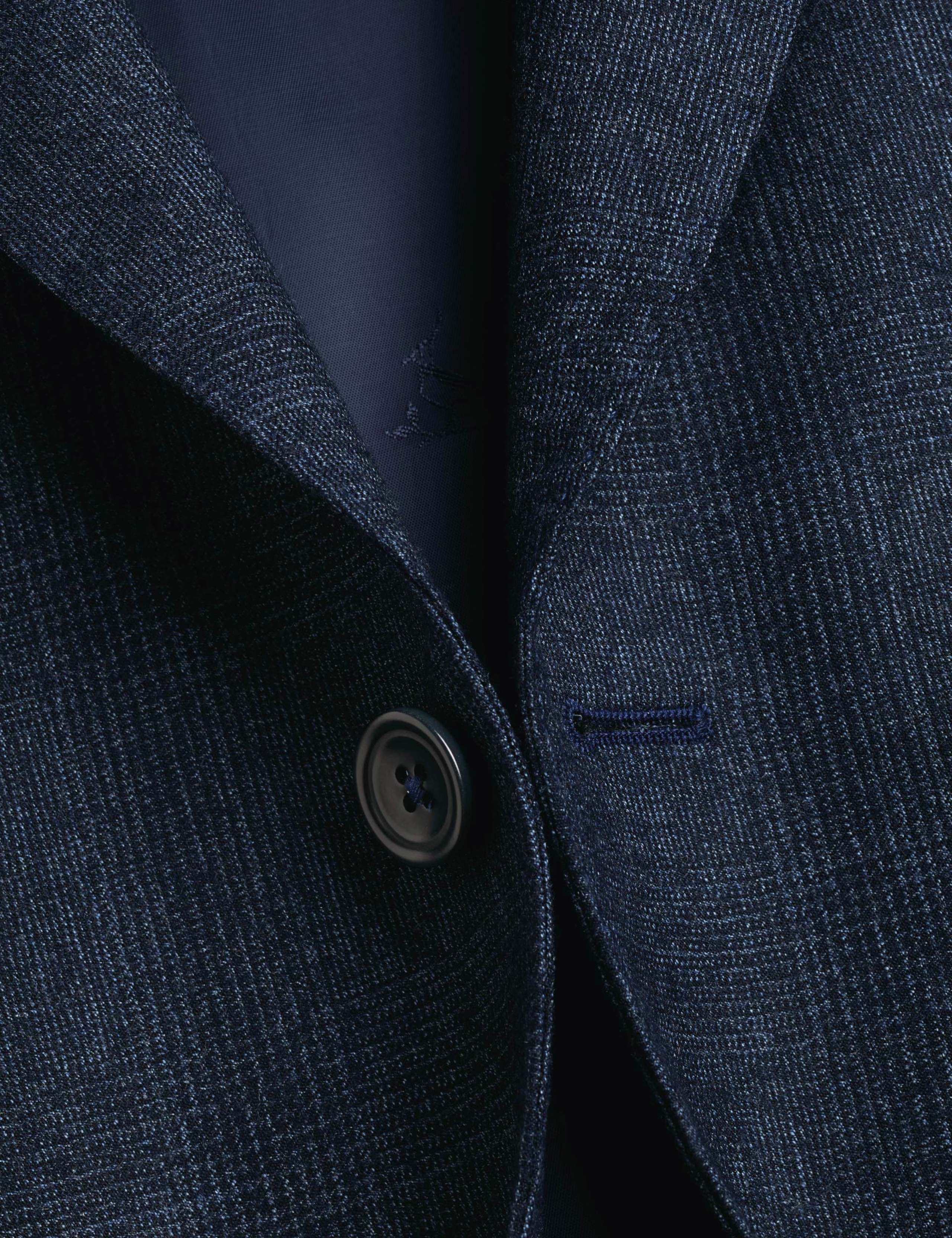 Slim Fit Super 120s Merino Wool Suit Jacket 6 of 6