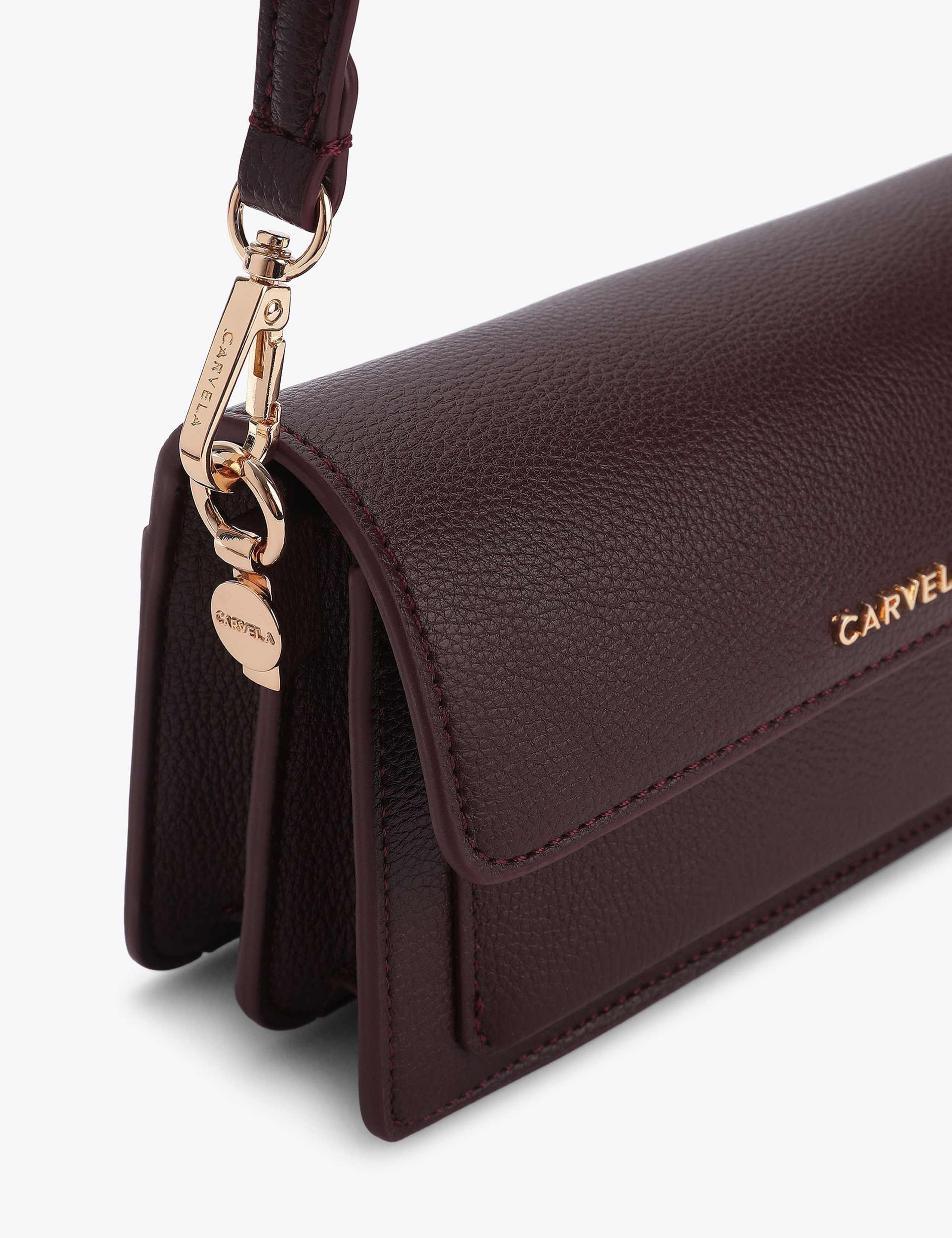 Leather Shoulder Bag 4 of 5