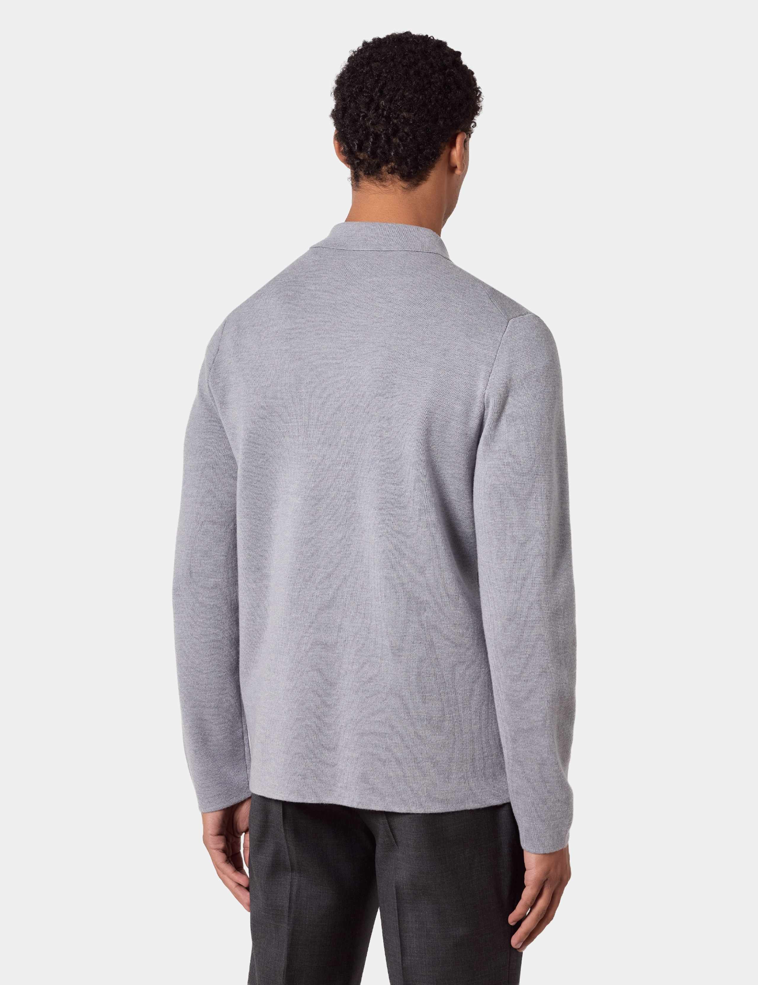 Pure Wool Knitted Overshirt 3 of 5