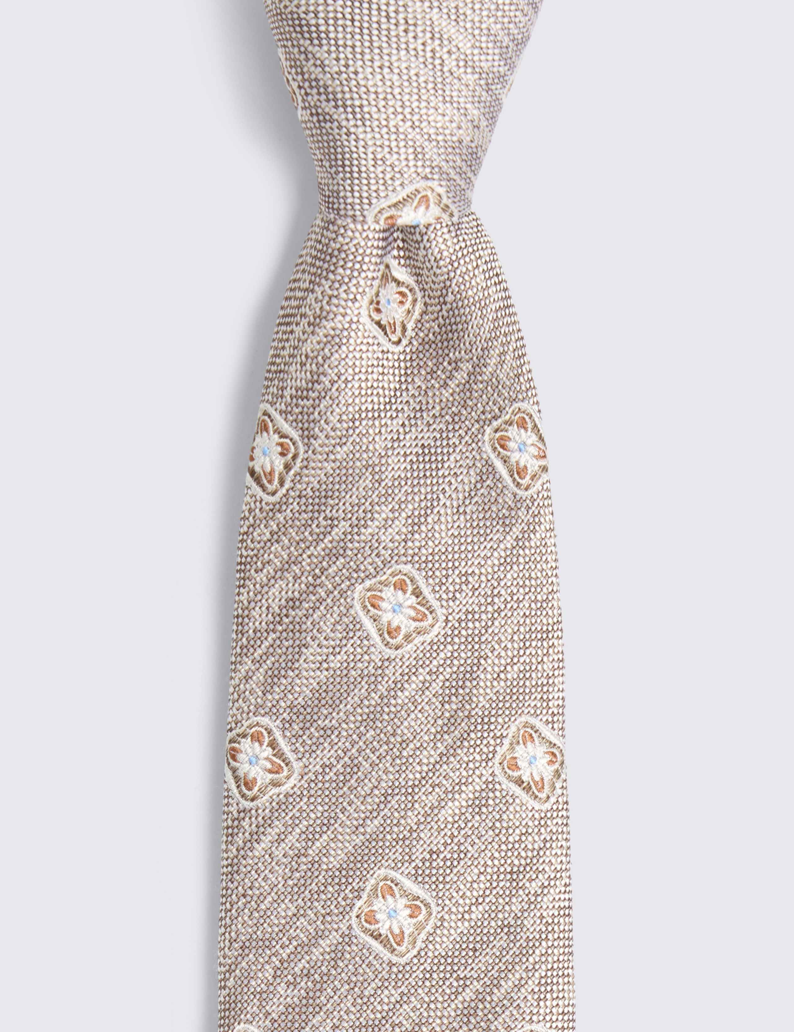 Geometric Silk Rich Tie 2 of 2