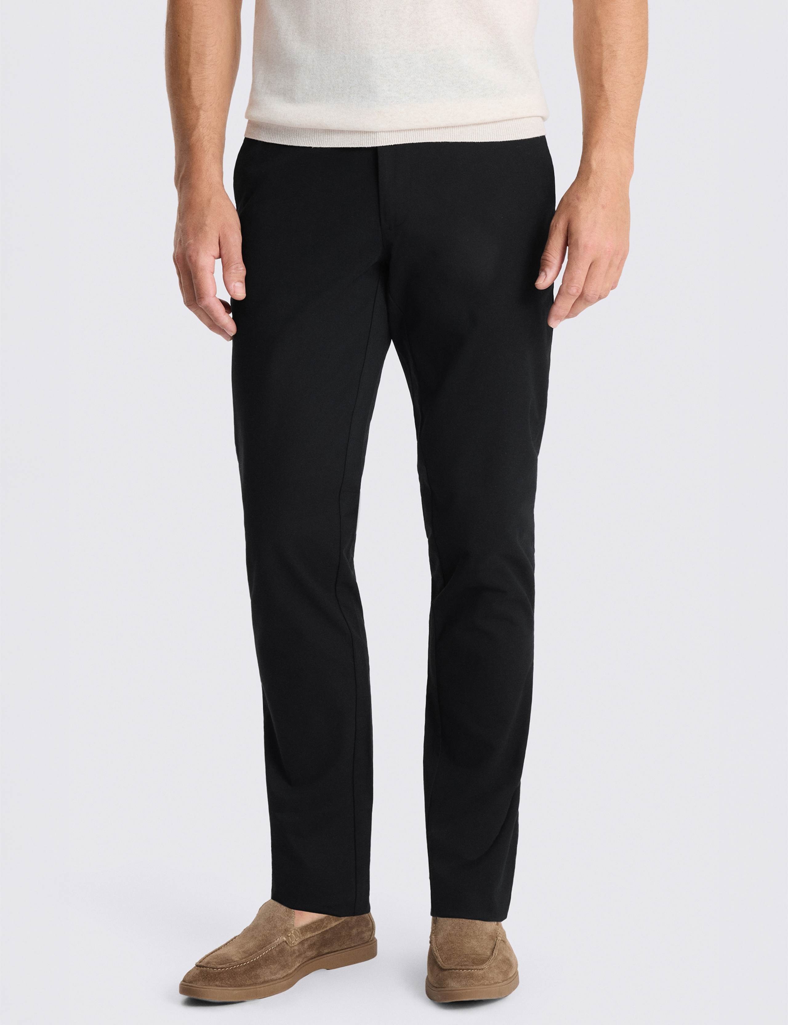 Tailored Fit Cotton Rich Stretch Chinos 1 of 4