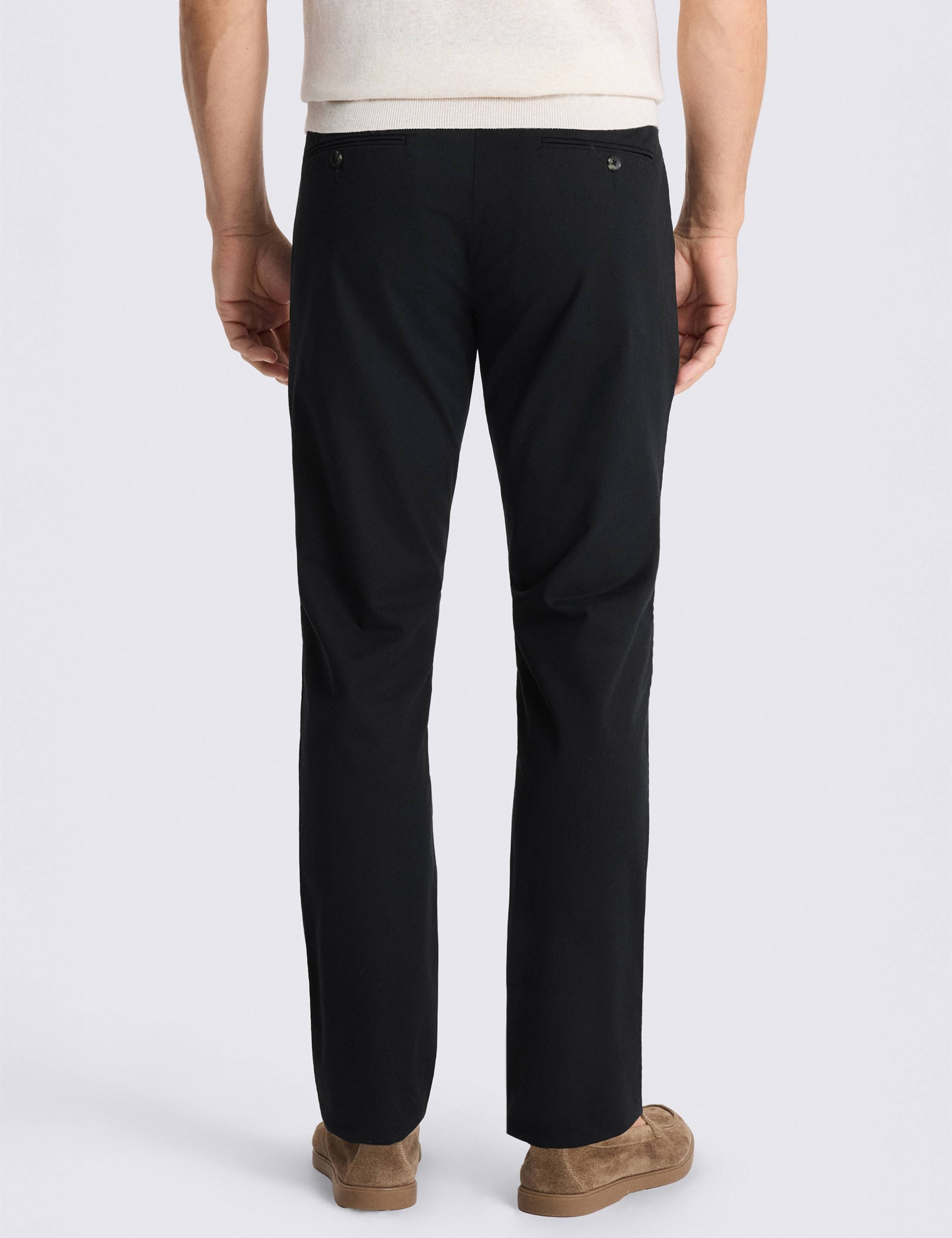 Tailored Fit Cotton Rich Stretch Chinos 3 of 4