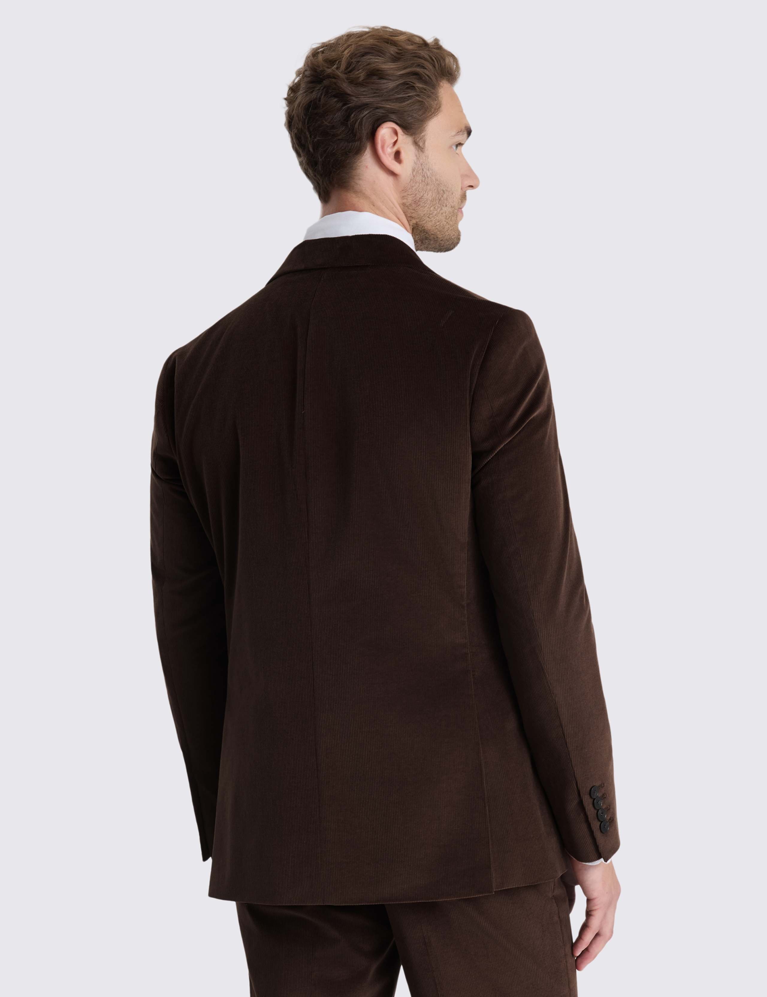 Tailored Fit Cord Stretch Suit Jacket 3 of 4