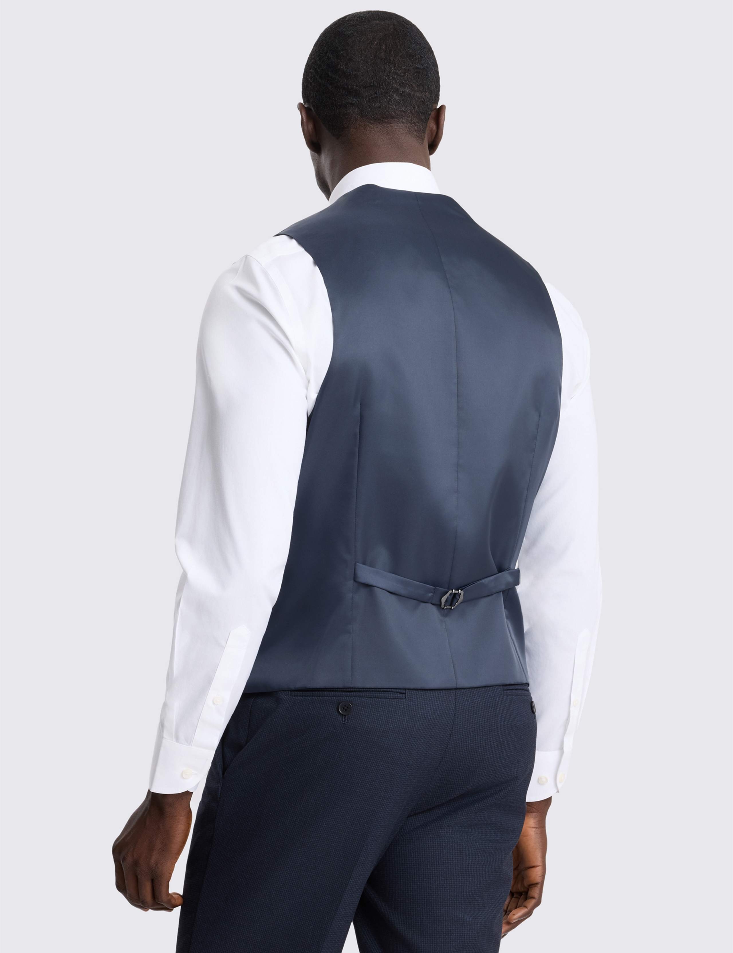 Tailored Fit Puppytooth Waistcoat 3 of 3