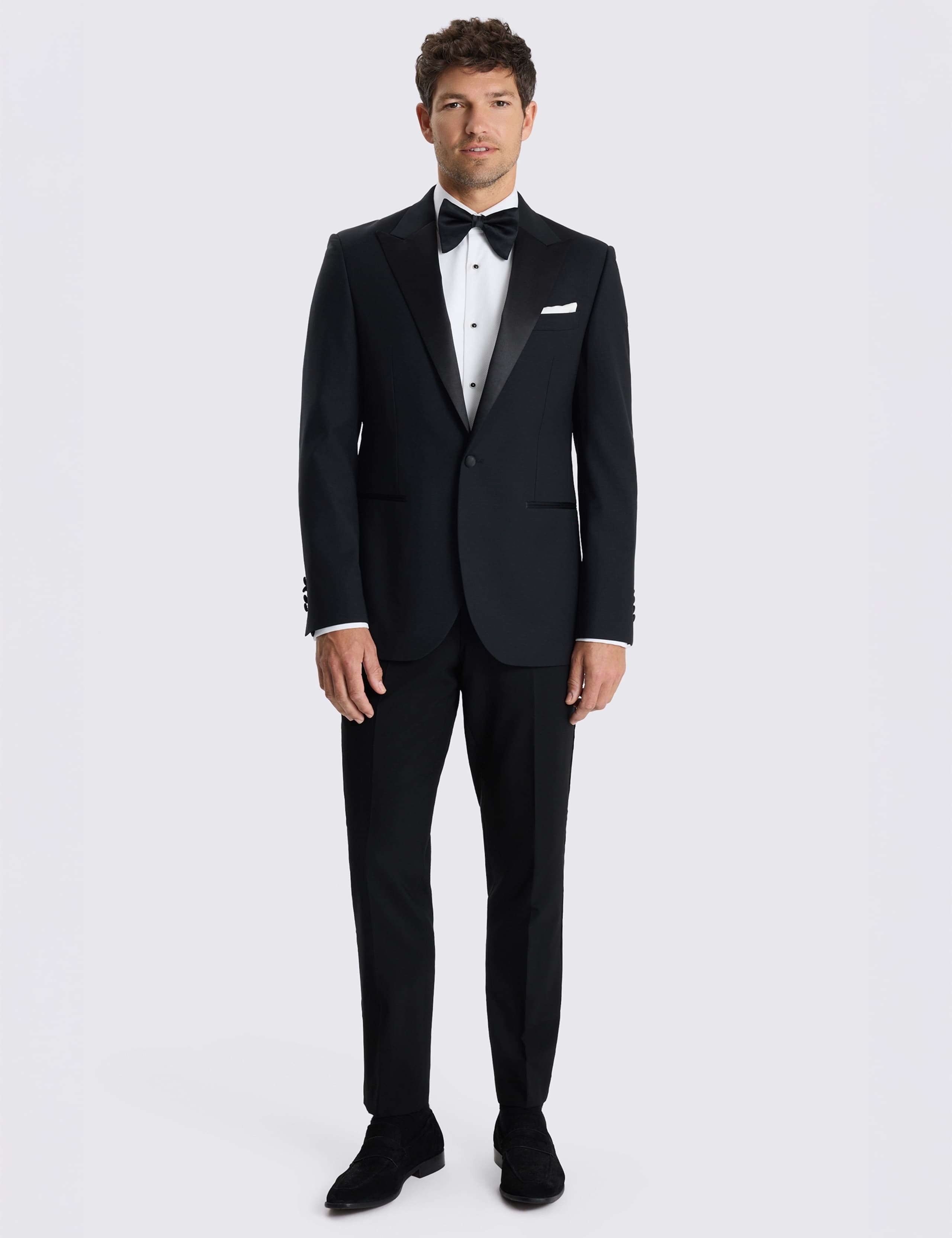 Tailored Fit Performance Tuxedo Jacket 2 of 4
