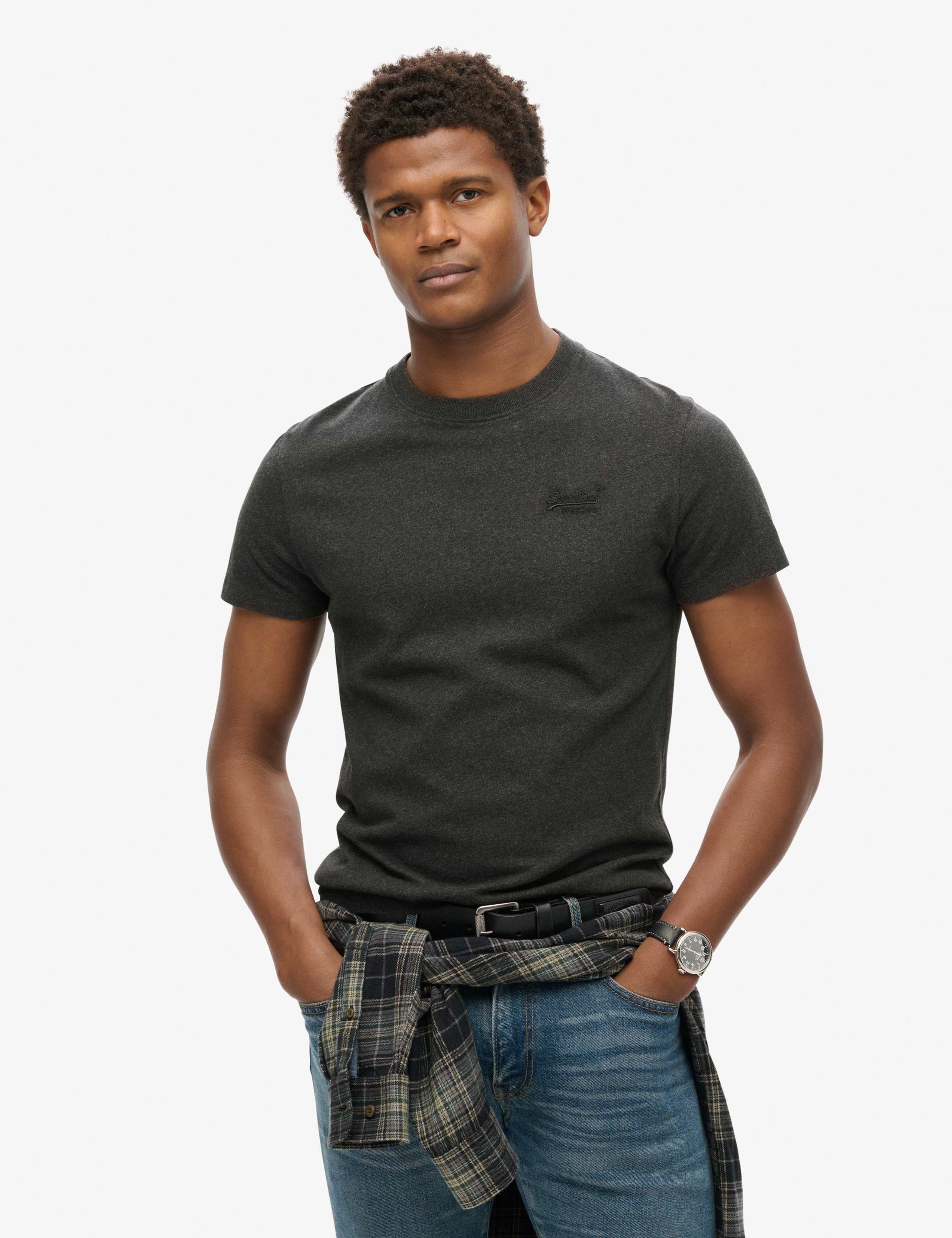 Slim Fit  Cotton Crew Neck T-Shirt 1 of 6