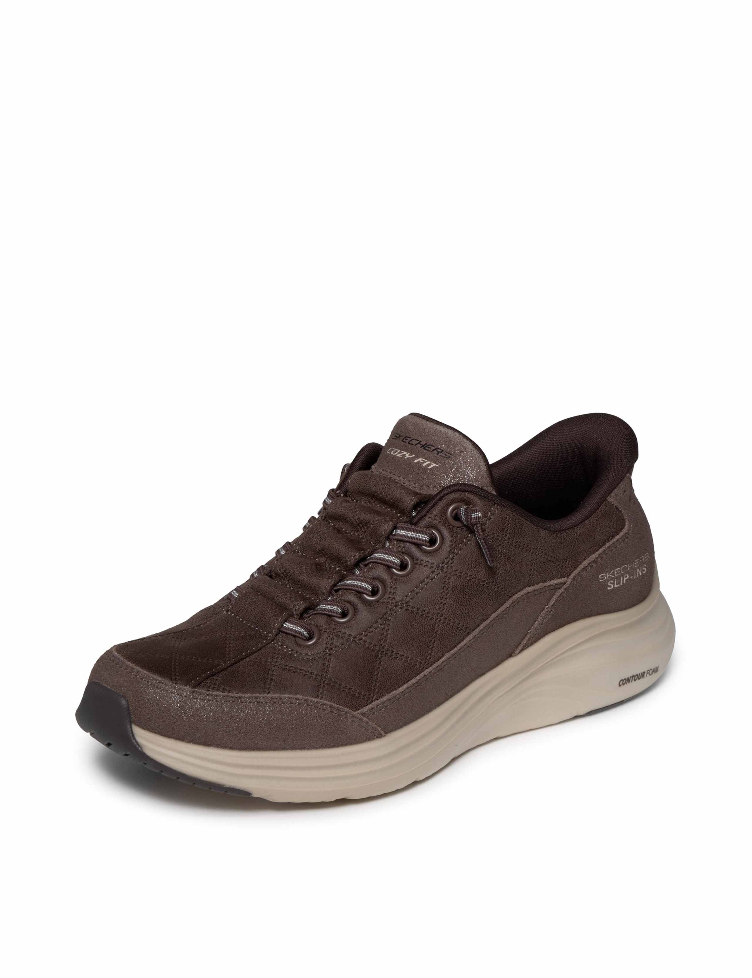 Slip-Ins Contour Foam Leather Trainers 4 of 5