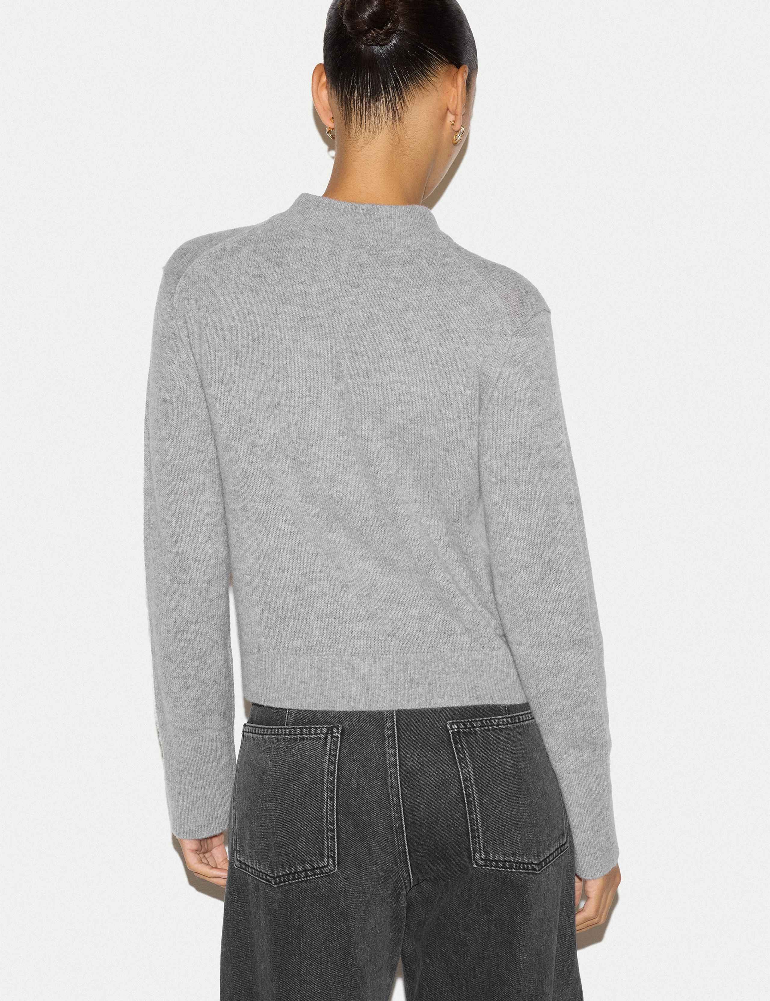 Merino Wool Rich Cardigan with Cashmere 3 of 6