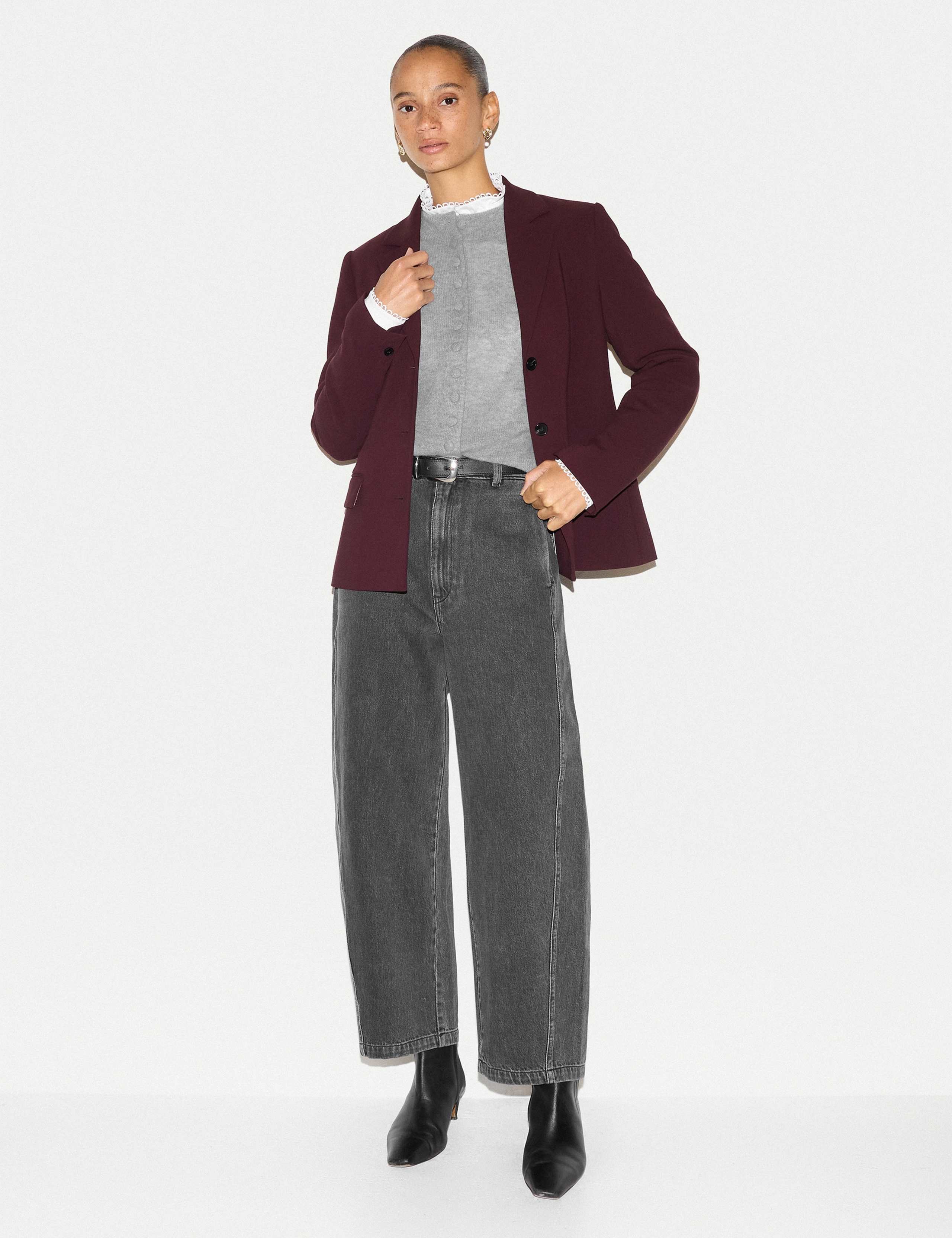 Merino Wool Rich Cardigan with Cashmere 6 of 6