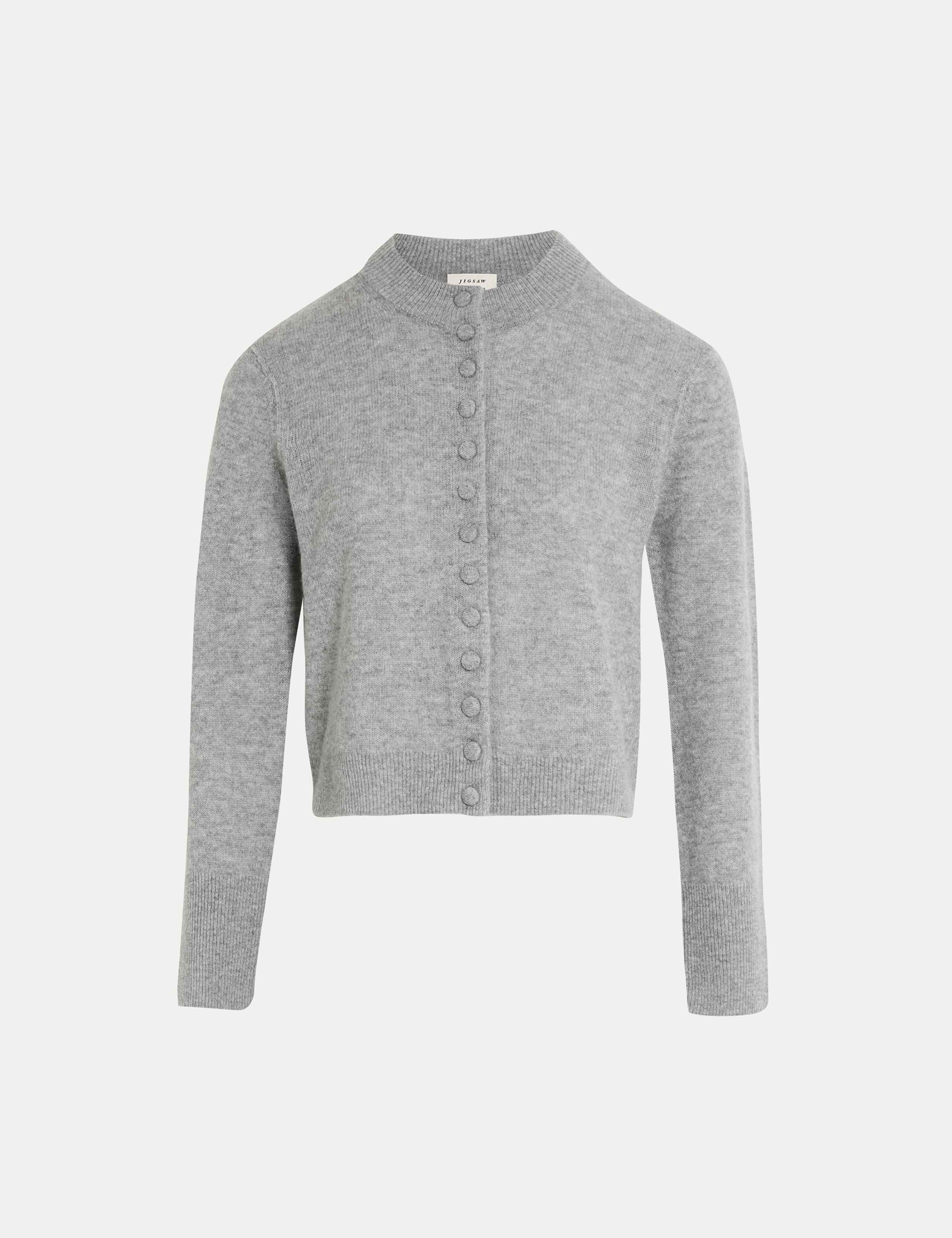 Merino Wool Rich Cardigan with Cashmere 2 of 6