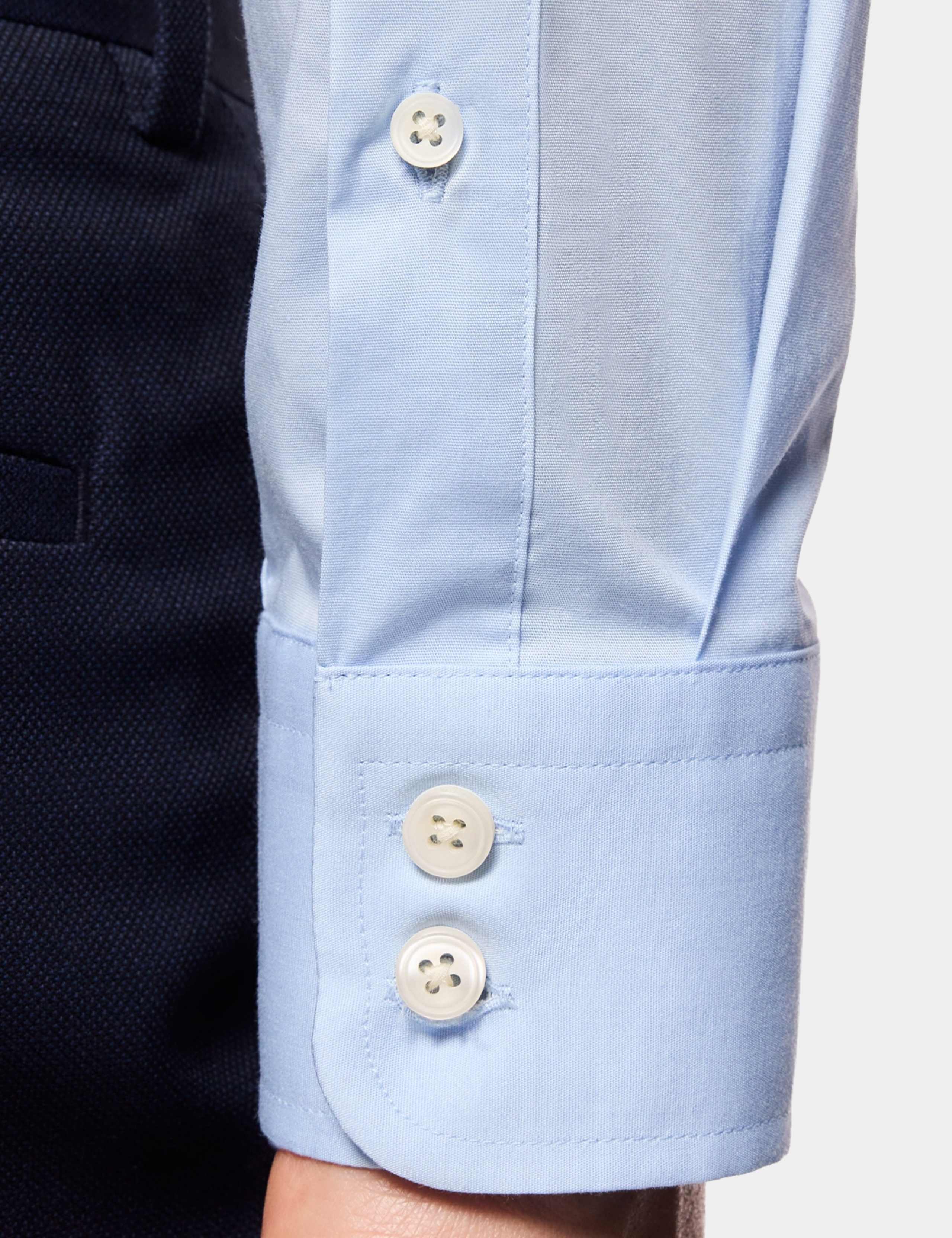 Regular Fit Pure Cotton Herringbone Shirt 5 of 5