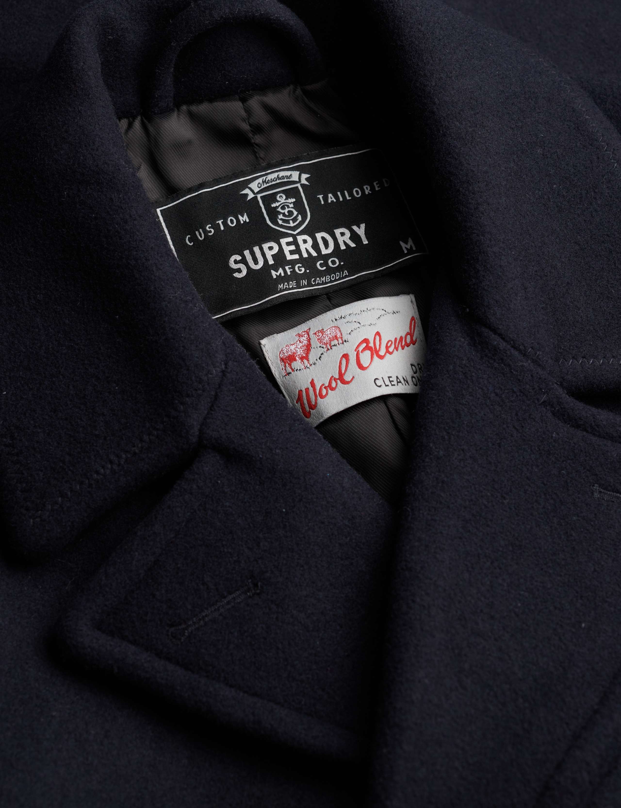 Wool Blend Pea Coat 7 of 7