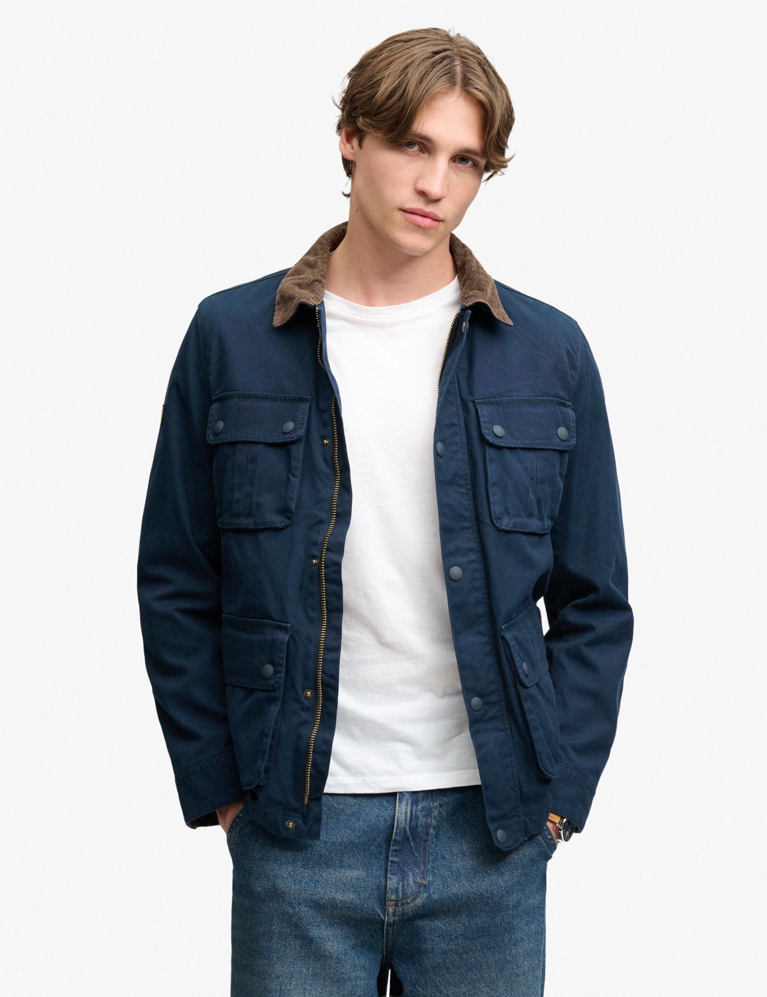 Pure Cotton Utility Jacket 1 of 7