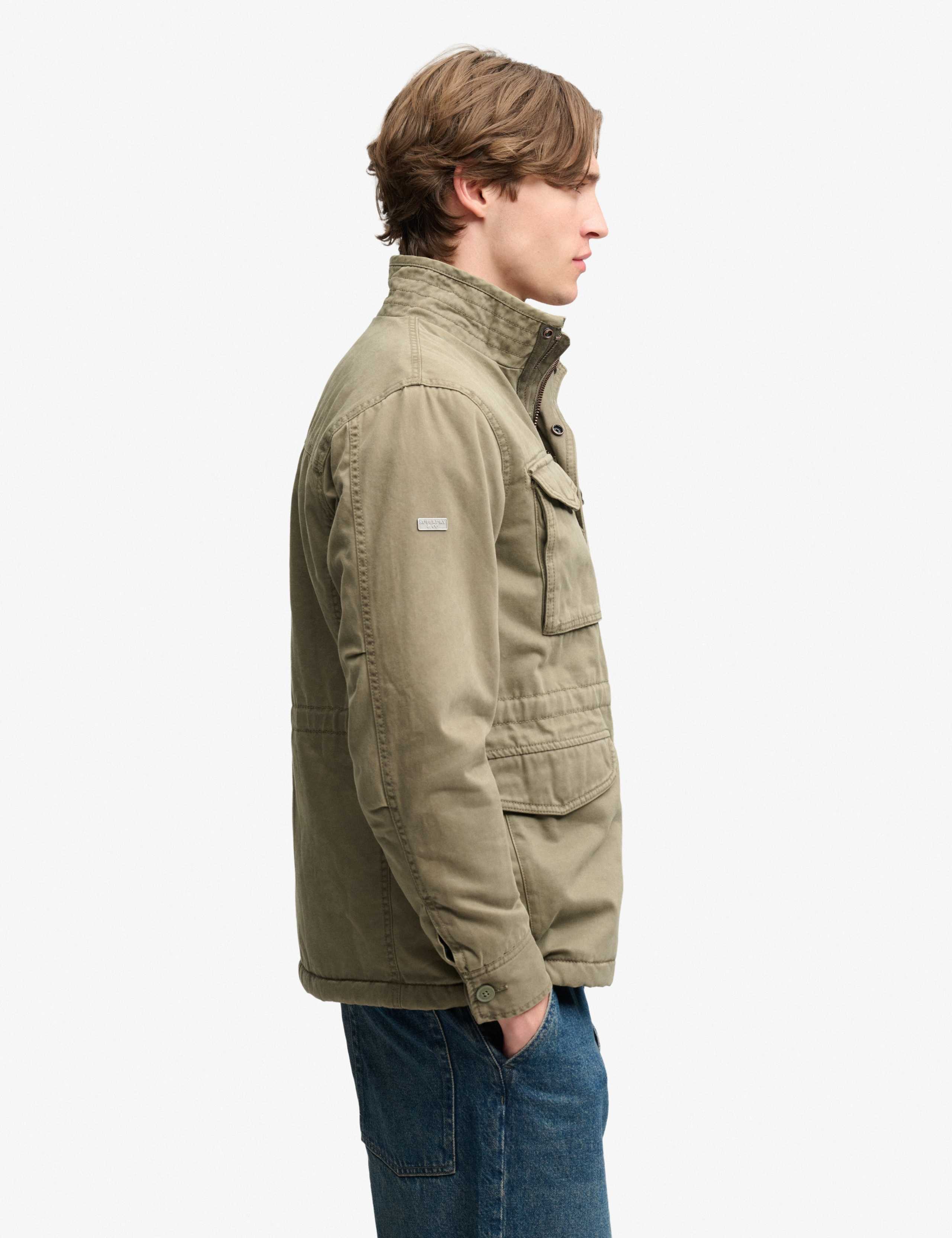 Pure Cotton Borg Lined Utility Jacket 4 of 8