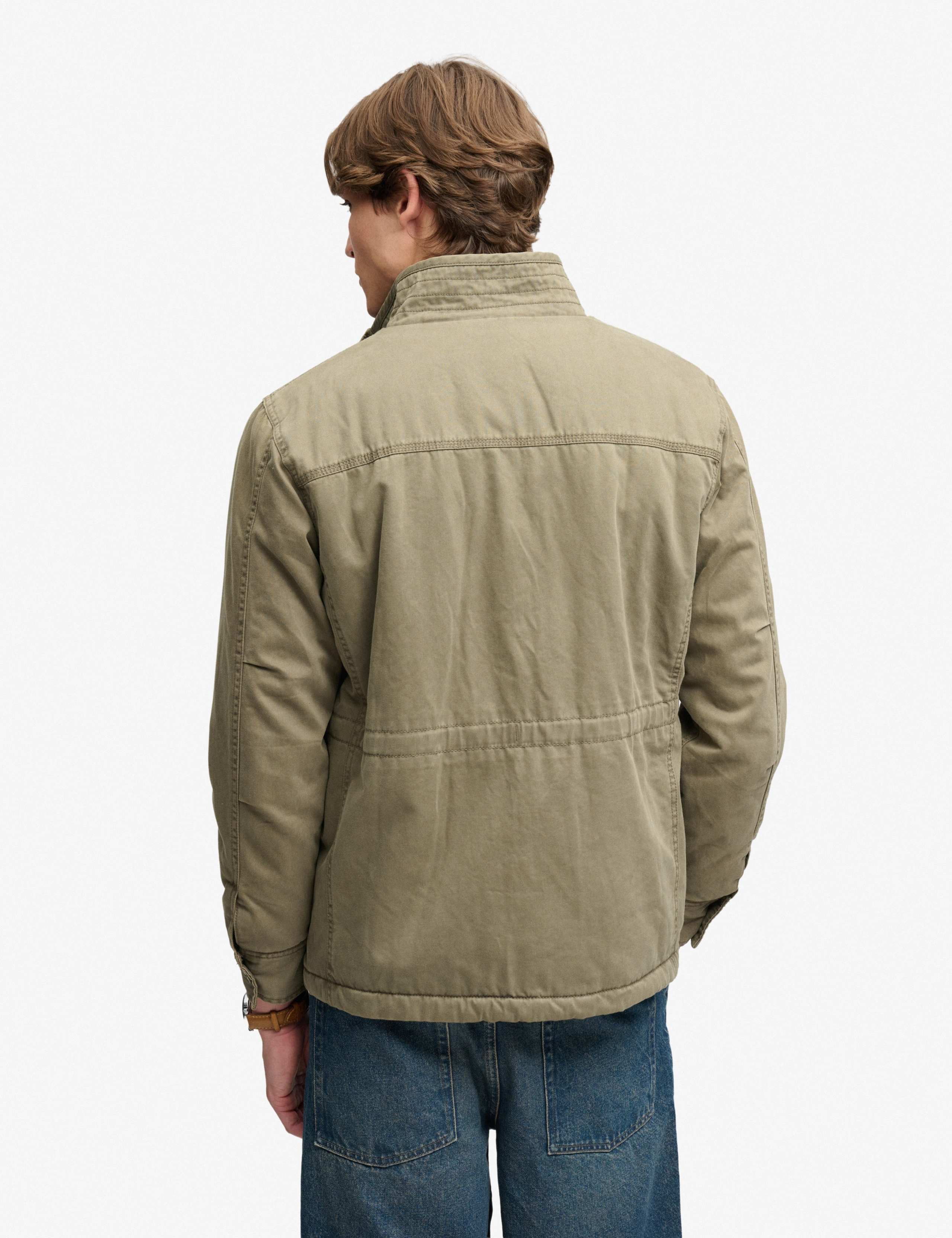 Pure Cotton Borg Lined Utility Jacket 5 of 8
