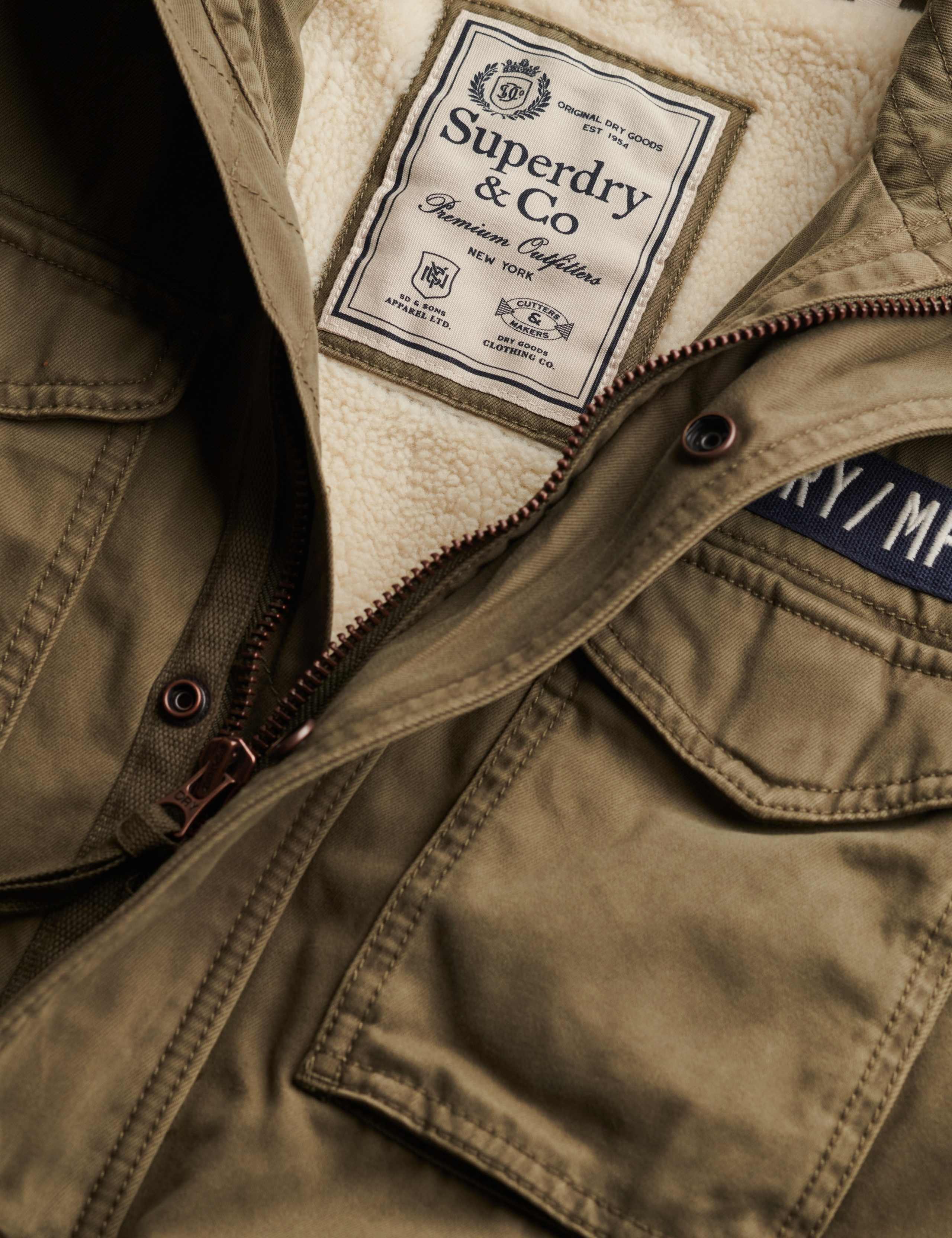 Pure Cotton Borg Lined Utility Jacket 8 of 8