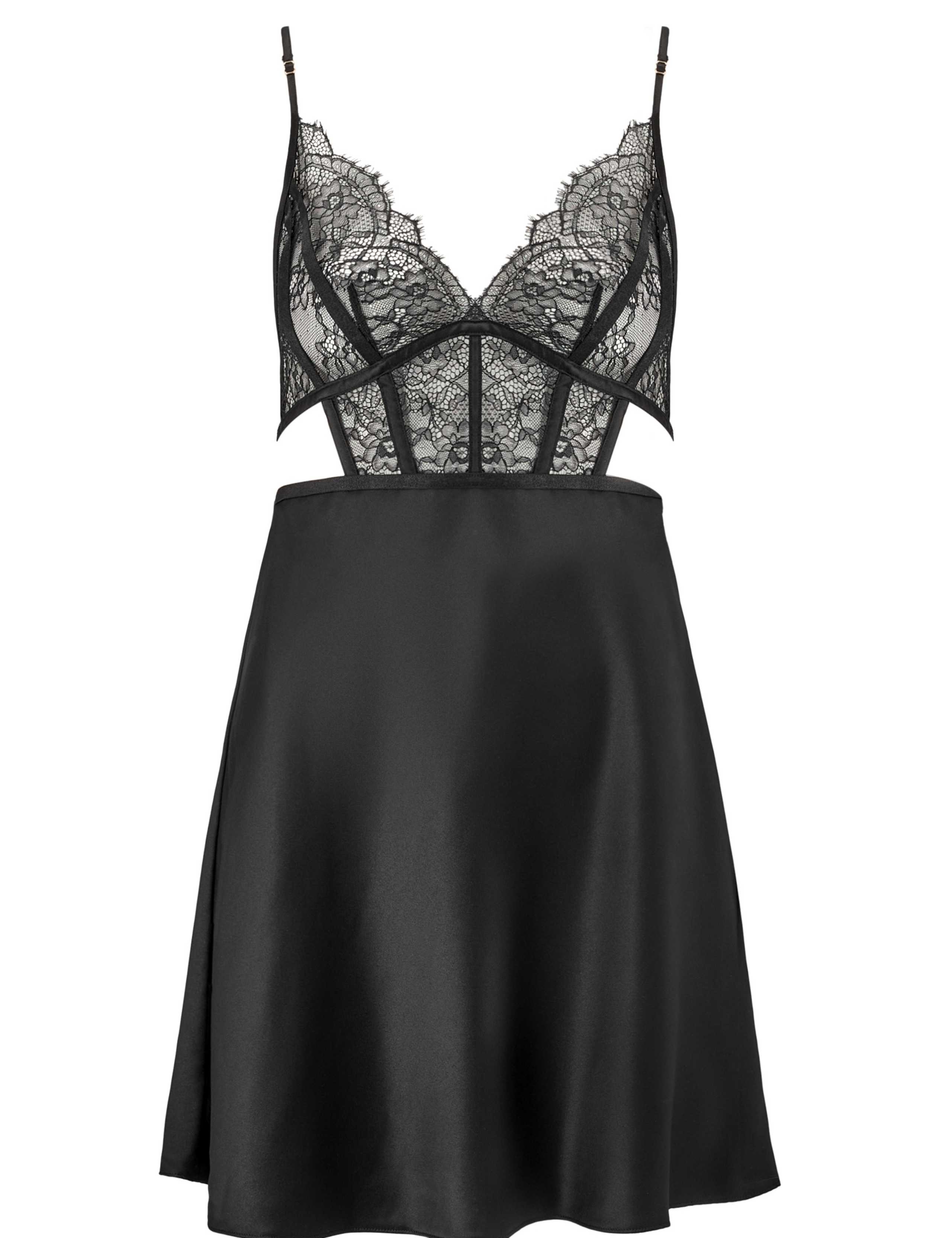 Satin Lace Chemise 2 of 4