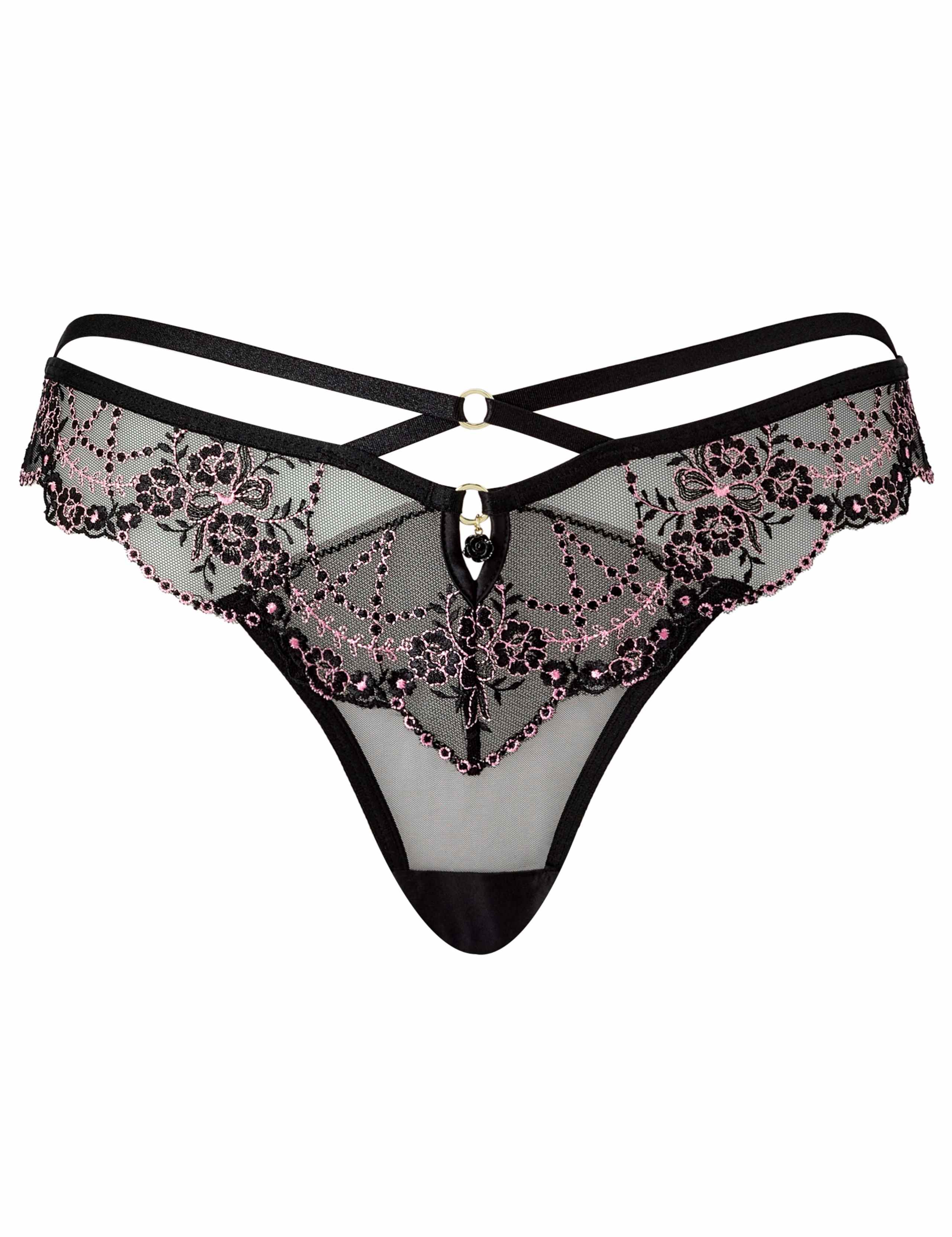 Embroidered Brazilian Knickers 2 of 5