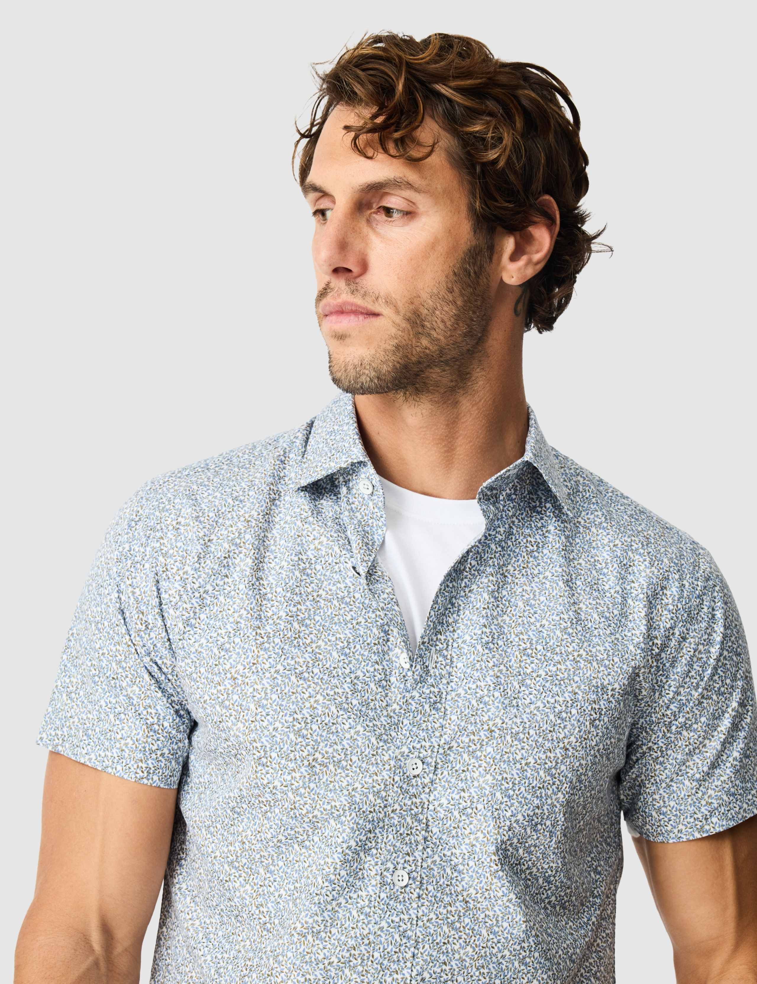 Slim Fit Pure Cotton Floral Shirt 4 of 6