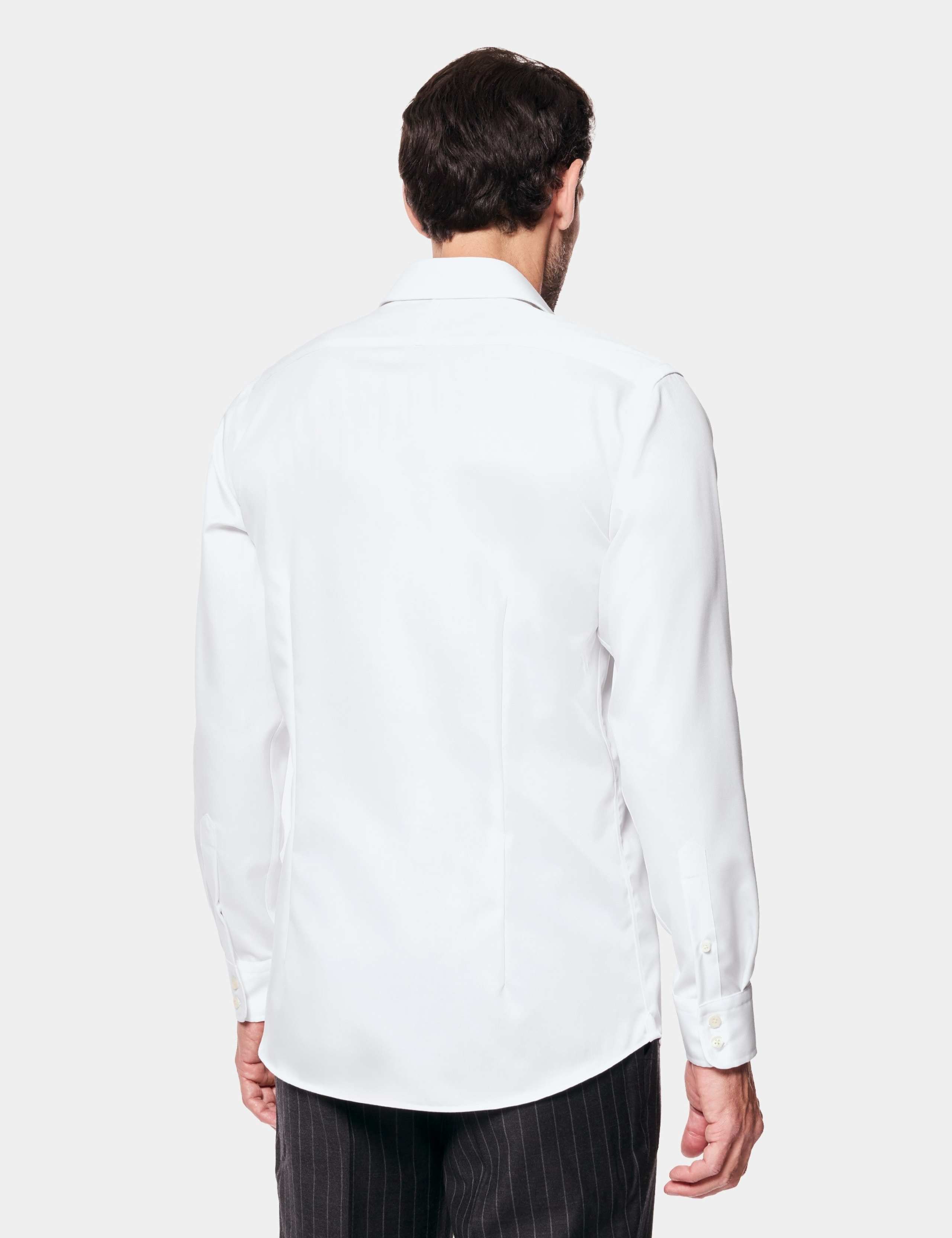 Slim Fit Non Iron Pure Cotton Twill Shirt 2 of 4