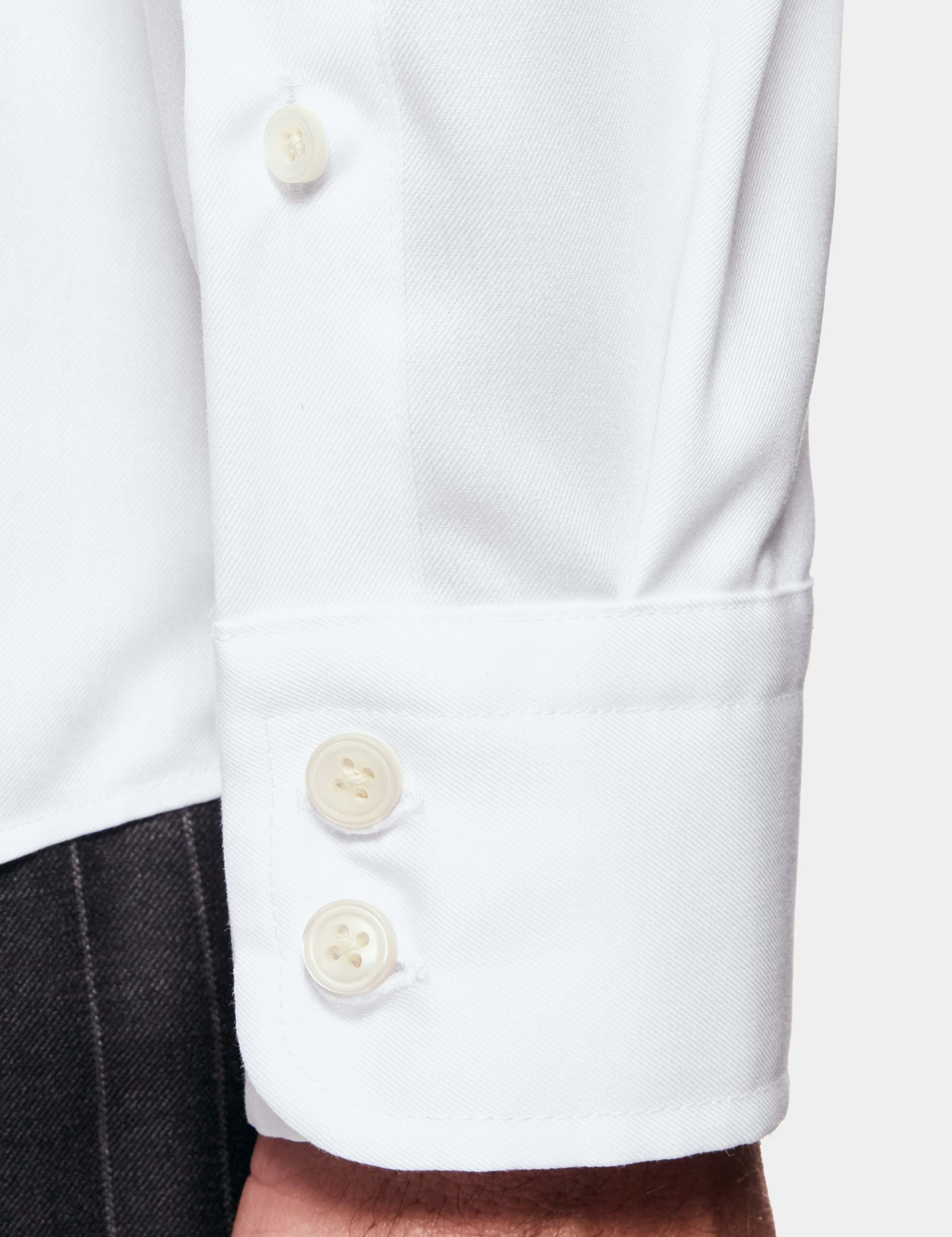 Slim Fit Non Iron Pure Cotton Twill Shirt 4 of 4
