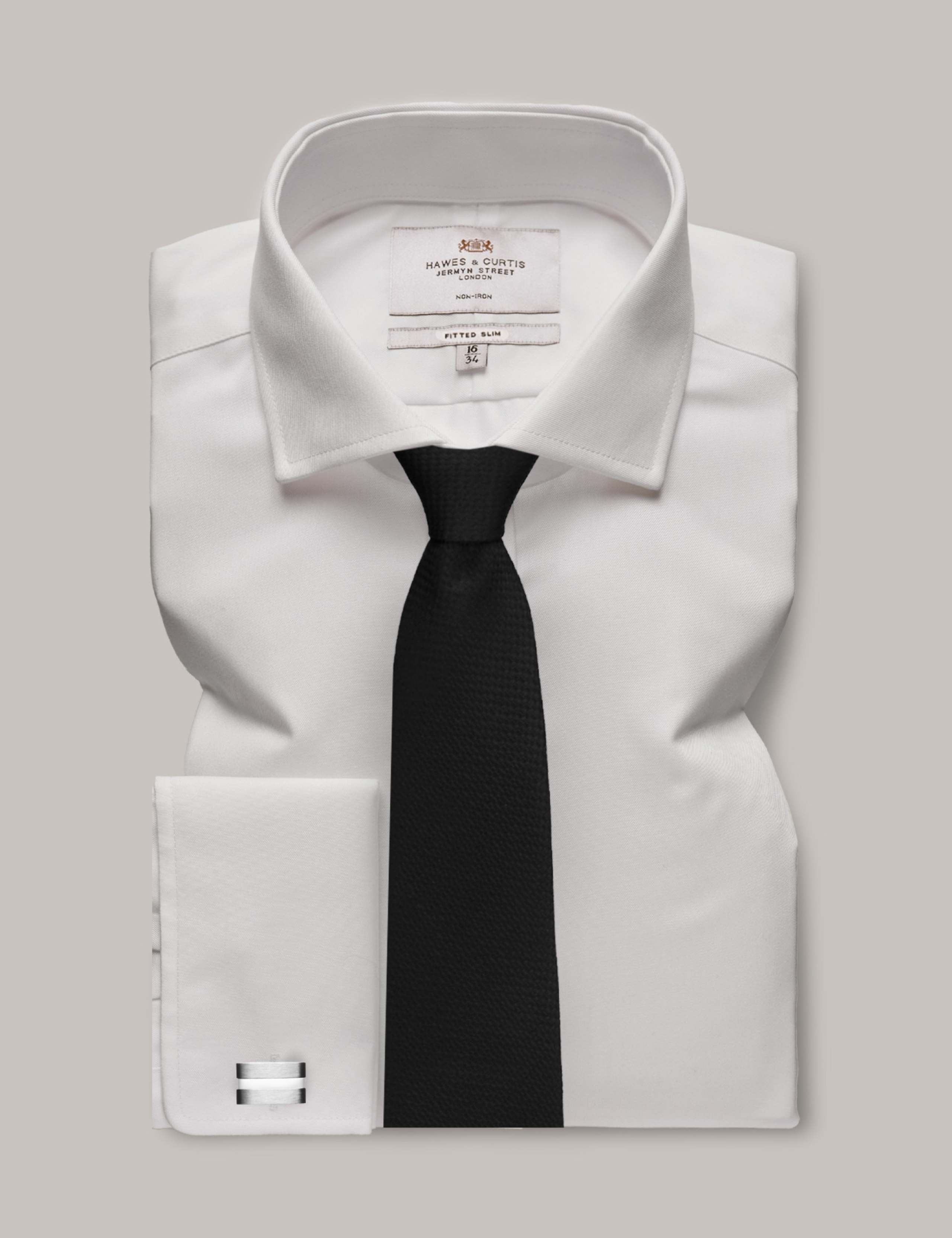 Slim Fit Non Iron Cutaway Collar Shirt 2 of 3