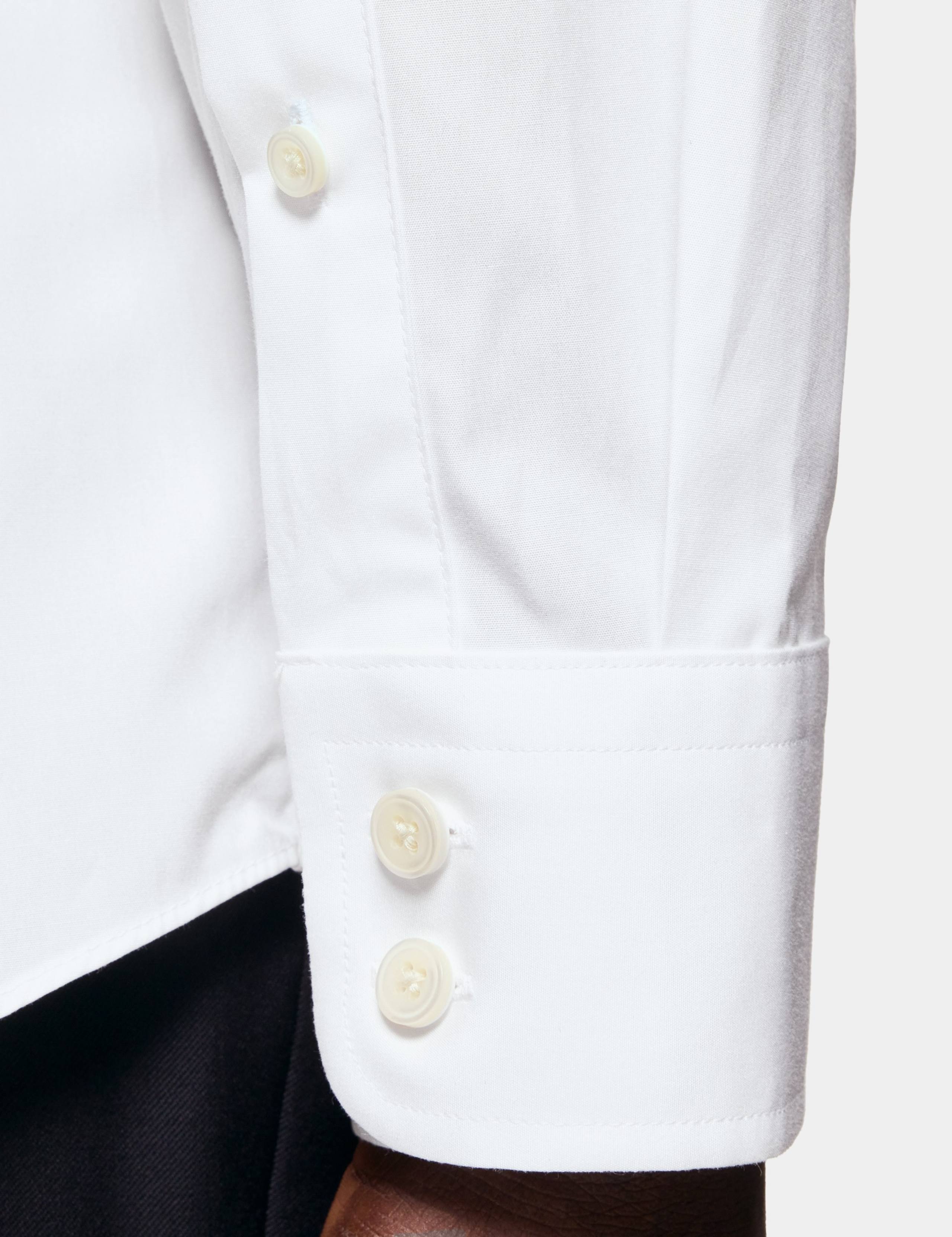 Slim Fit Pure Cotton Poplin Shirt 4 of 4