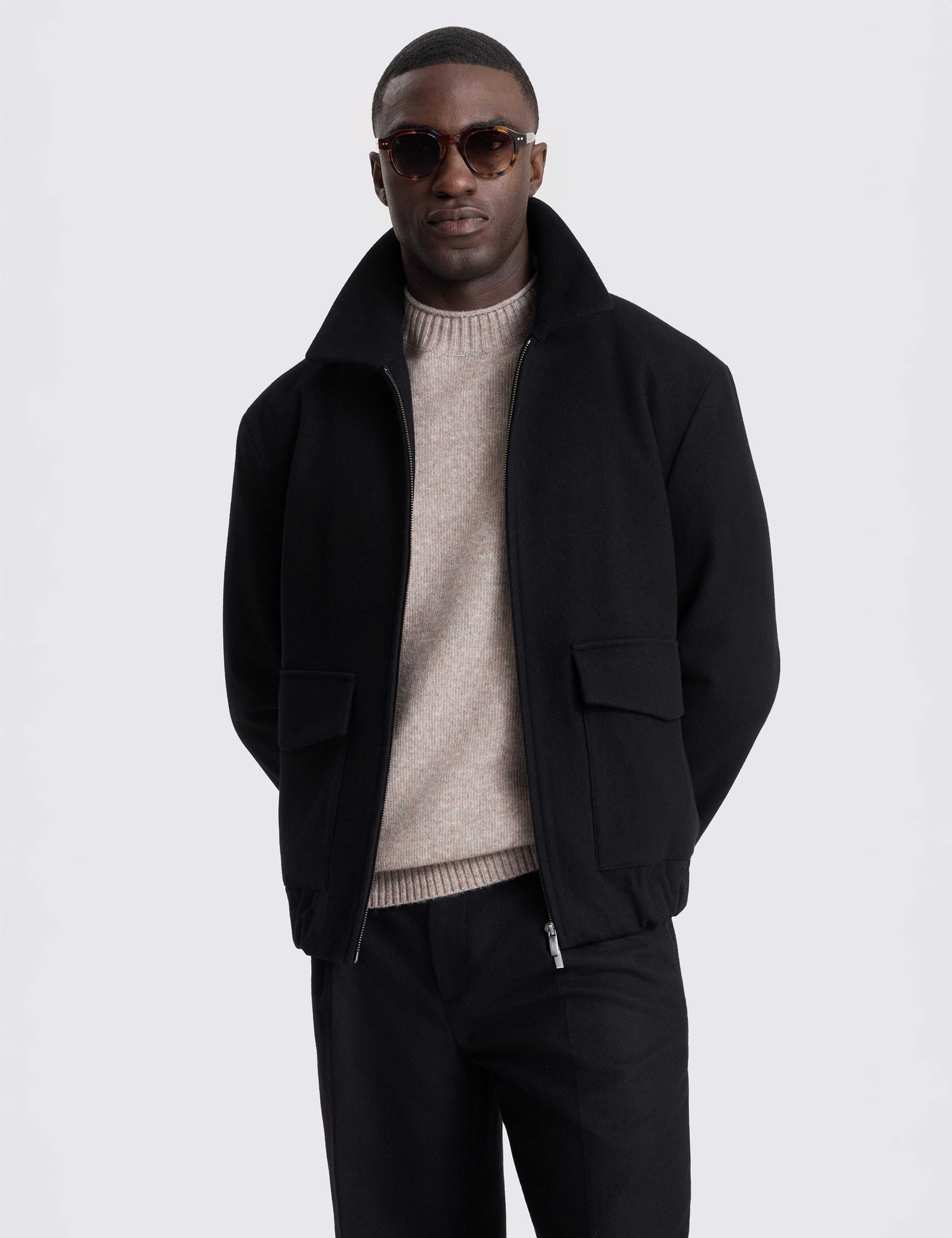 Wool Rich Harrington Jacket 1 of 4
