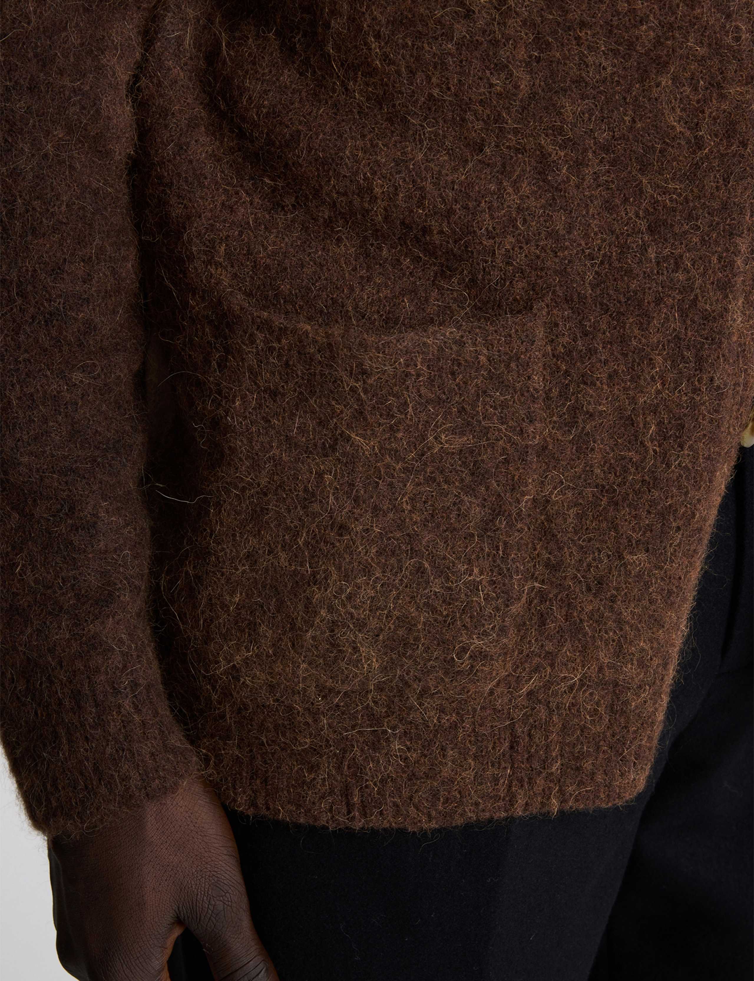 Merino Wool Blend Cardigan 3 of 3