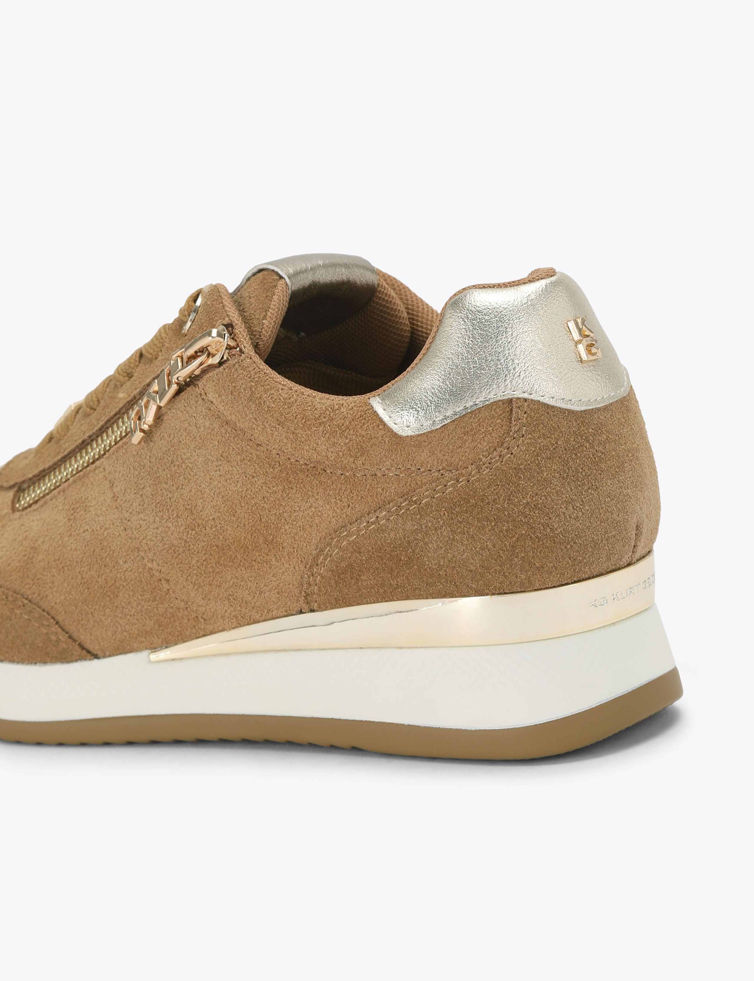 Suede Side Zip Trainers 4 of 4