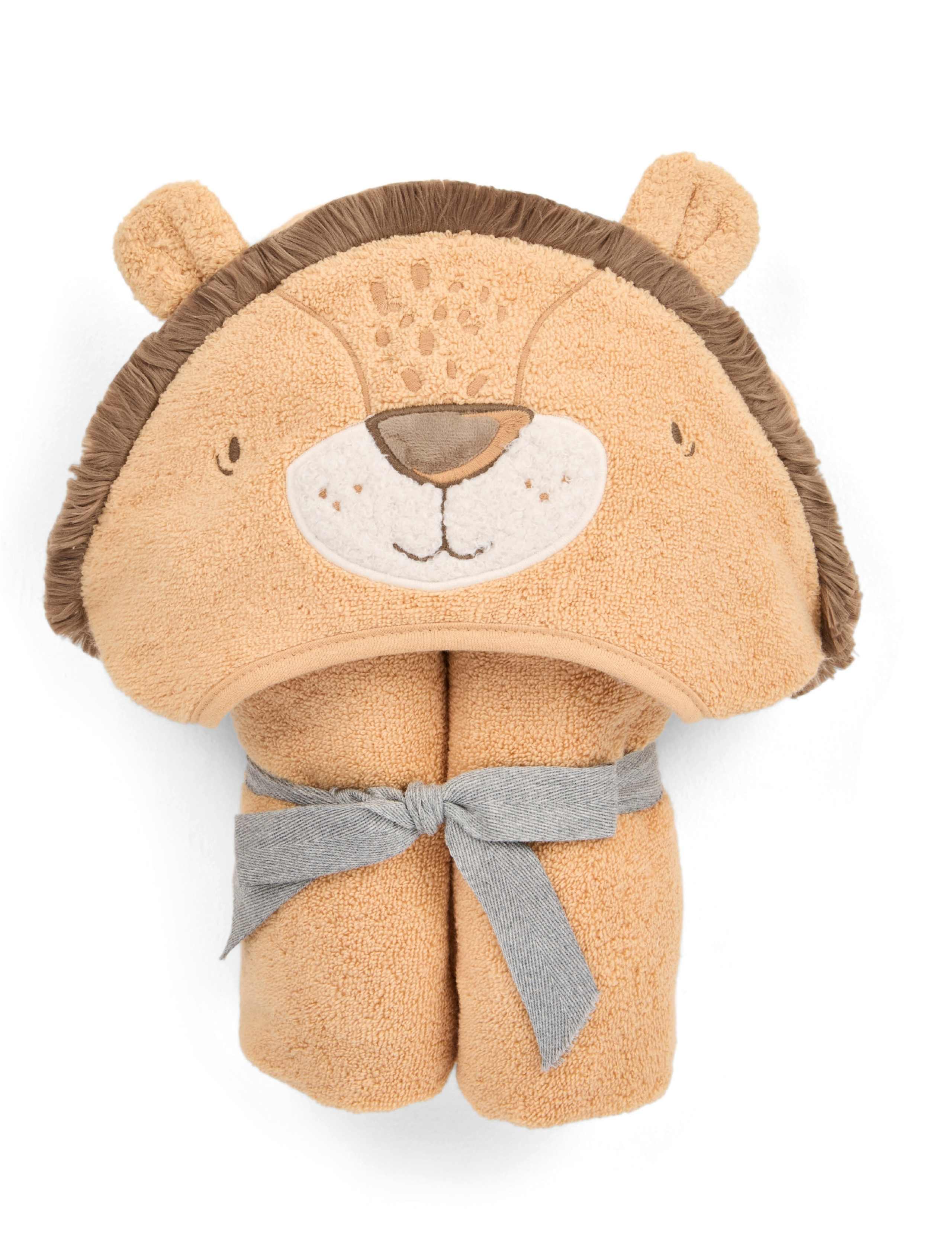 Pure Cotton Hooded Lion Towel 2 of 2