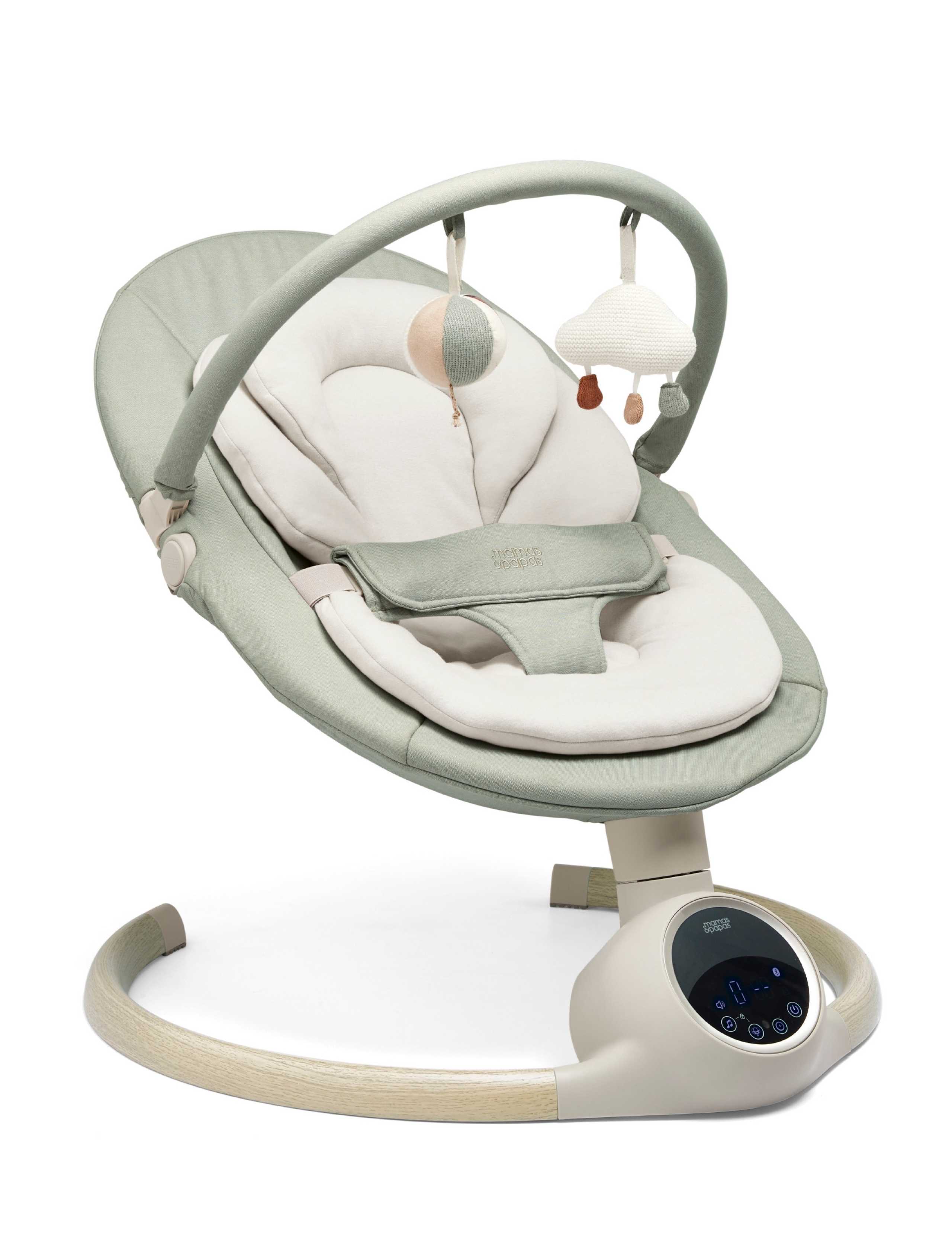 Bluetooth Baby Swing 1 of 11