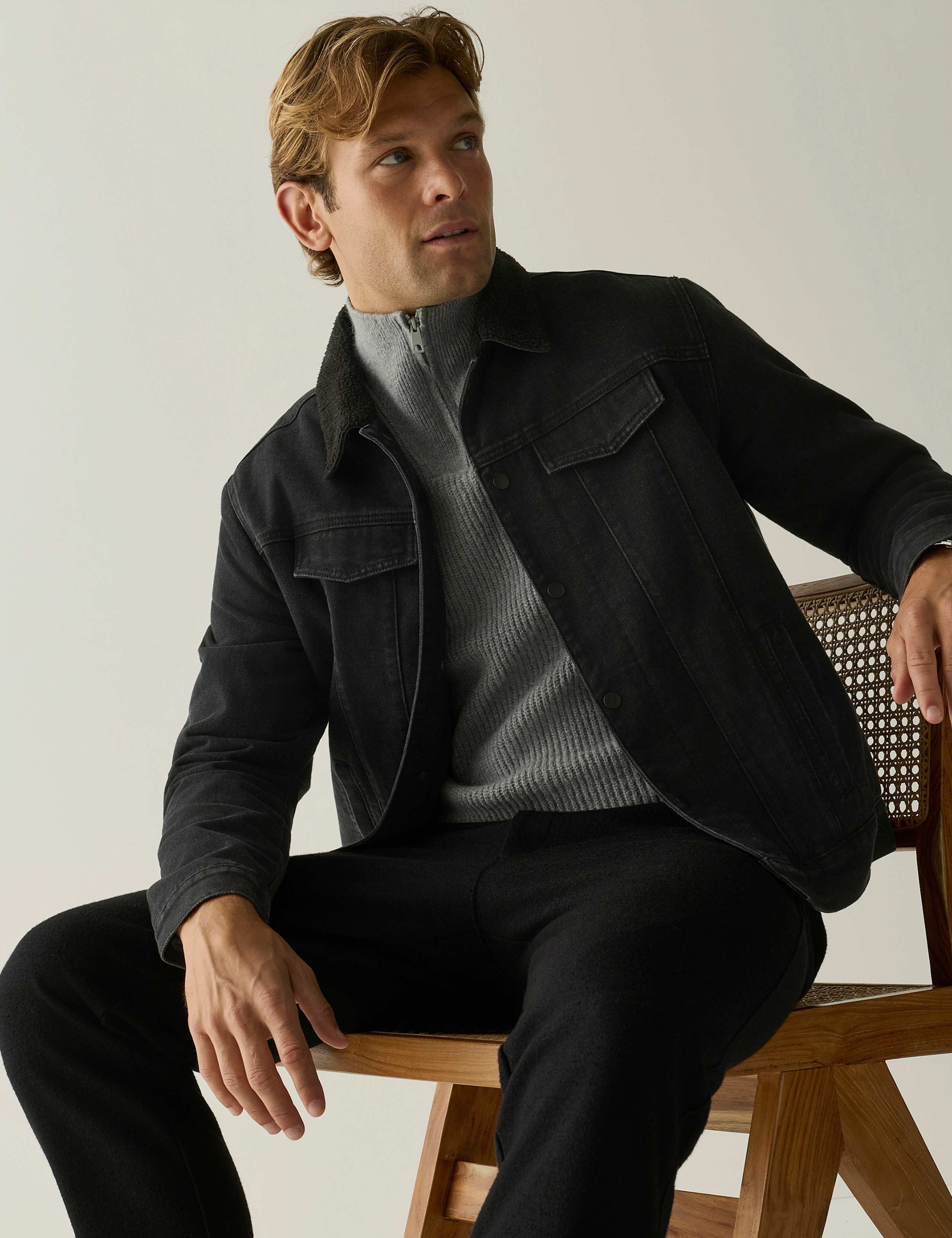Cotton Rich Denim Jacket 6 of 8