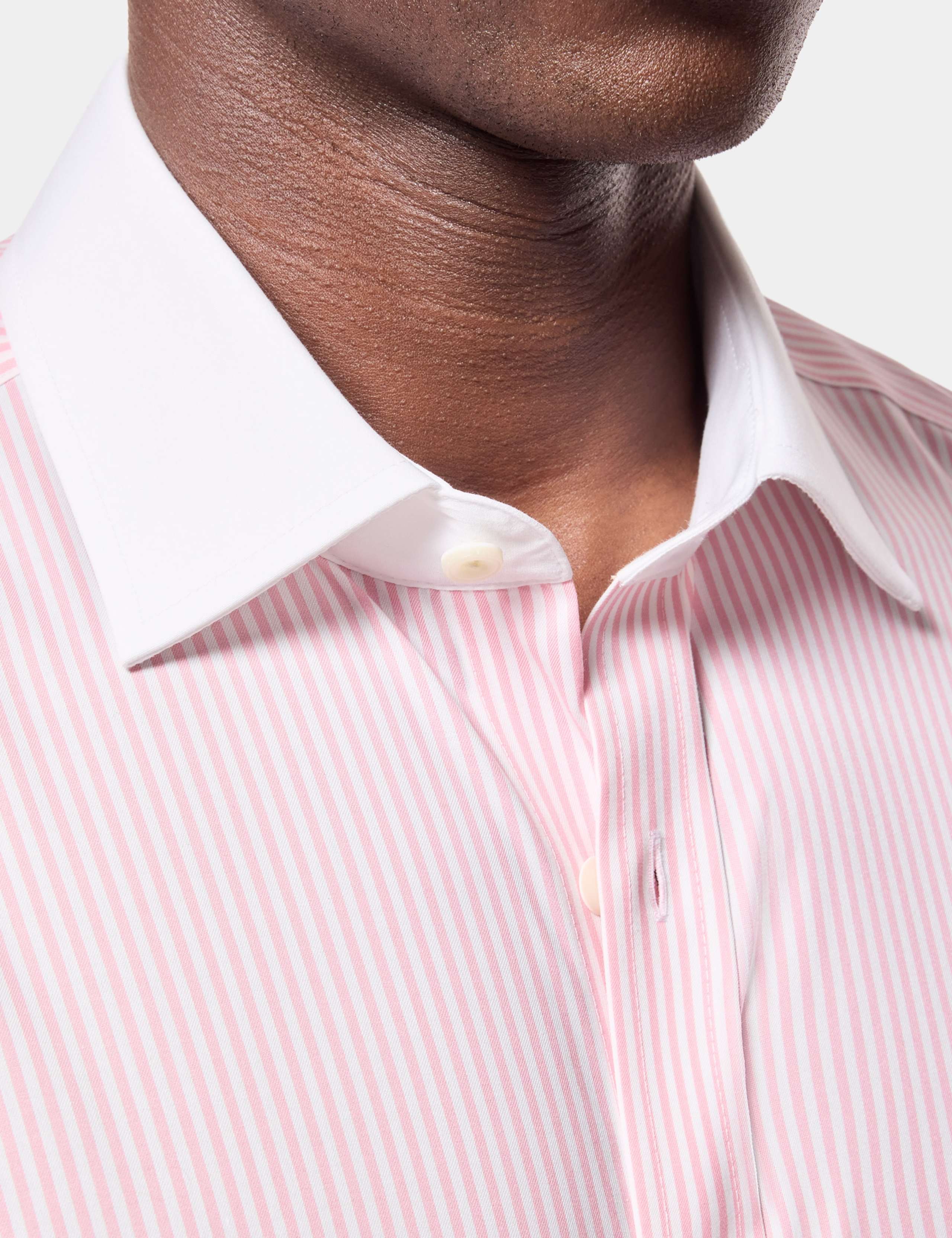 Slim Fit Non Iron Striped Shirt 4 of 5