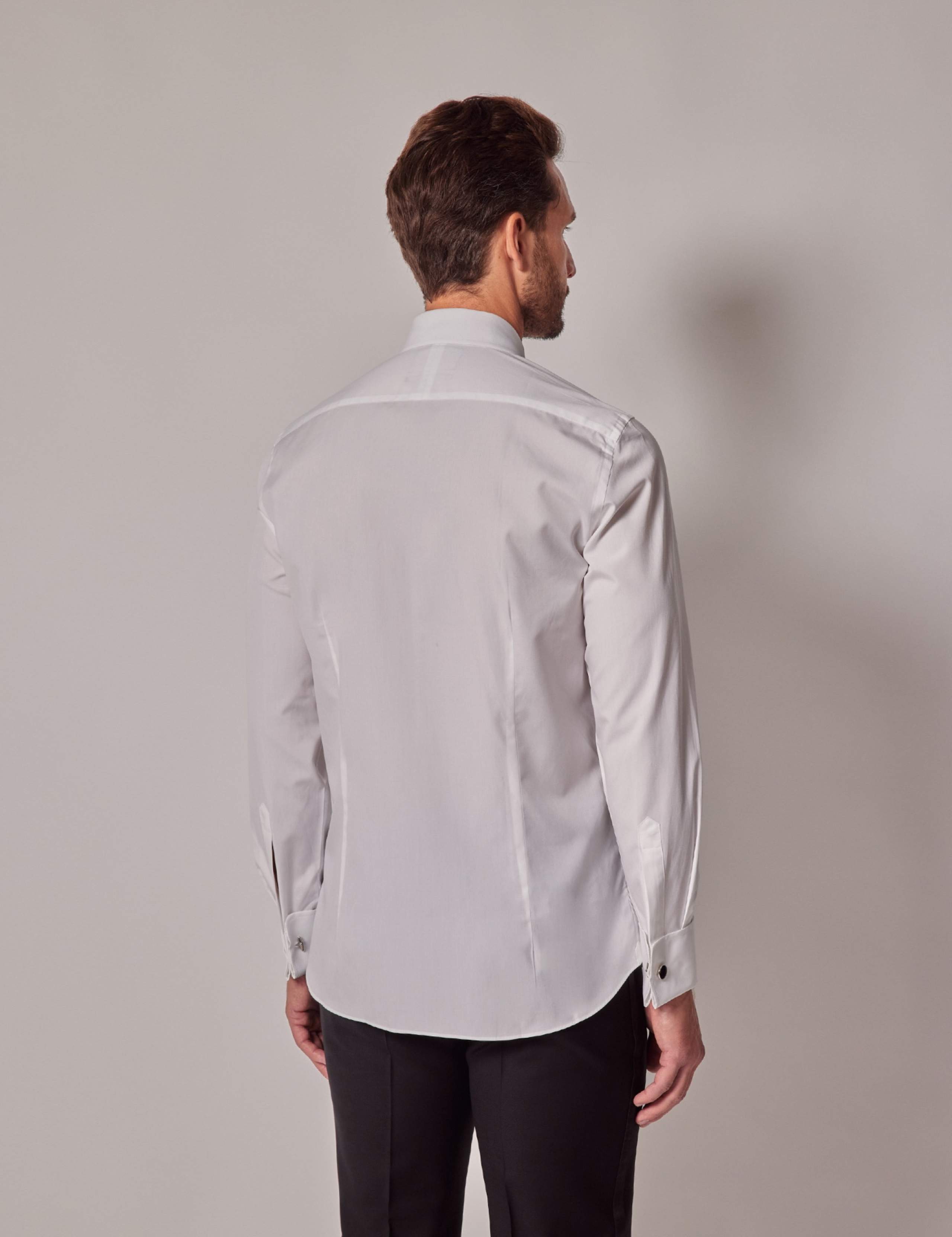 Slim Fit Pure Cotton Waffle Evening Shirt 2 of 4