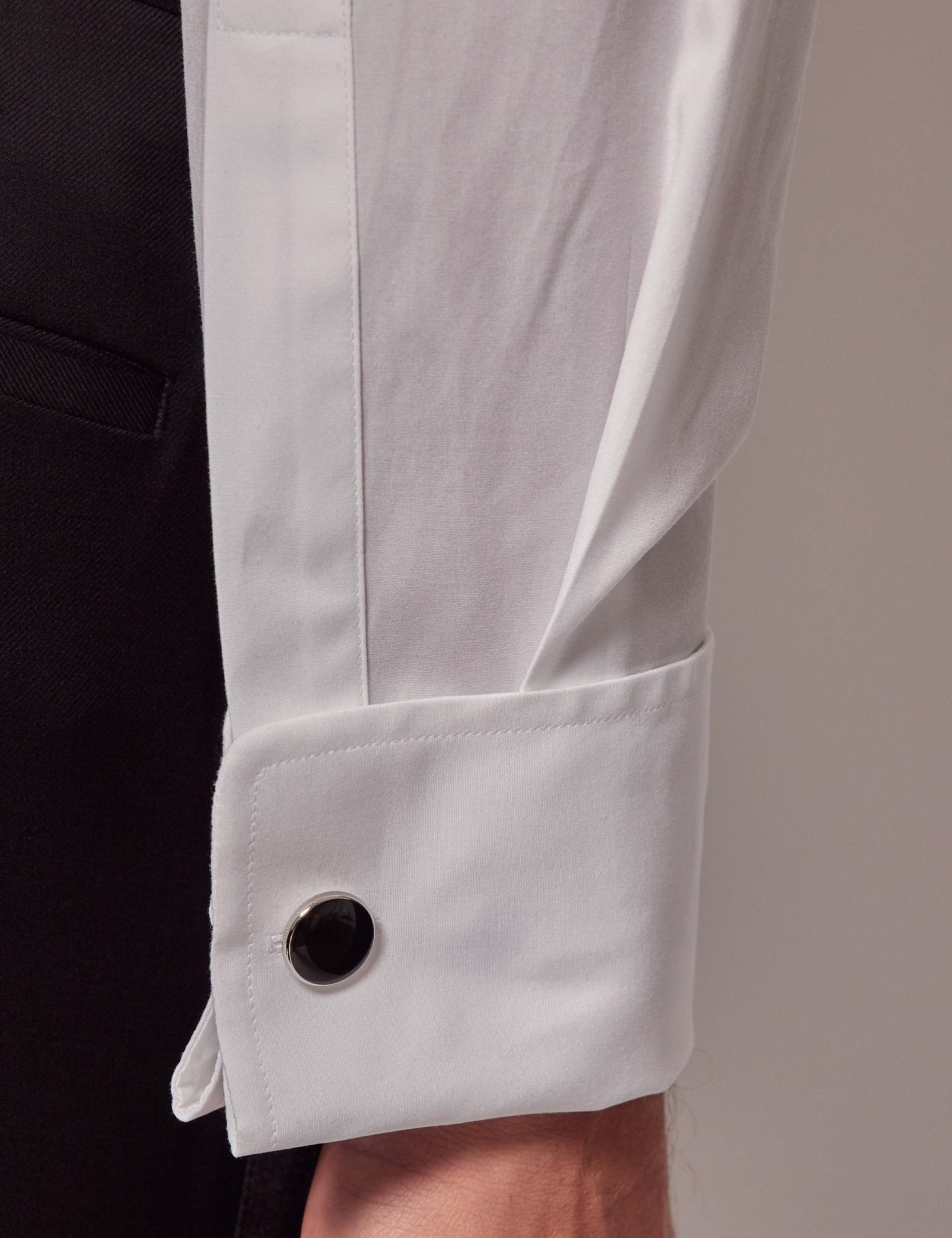 Slim Fit Pure Cotton Waffle Evening Shirt 4 of 4