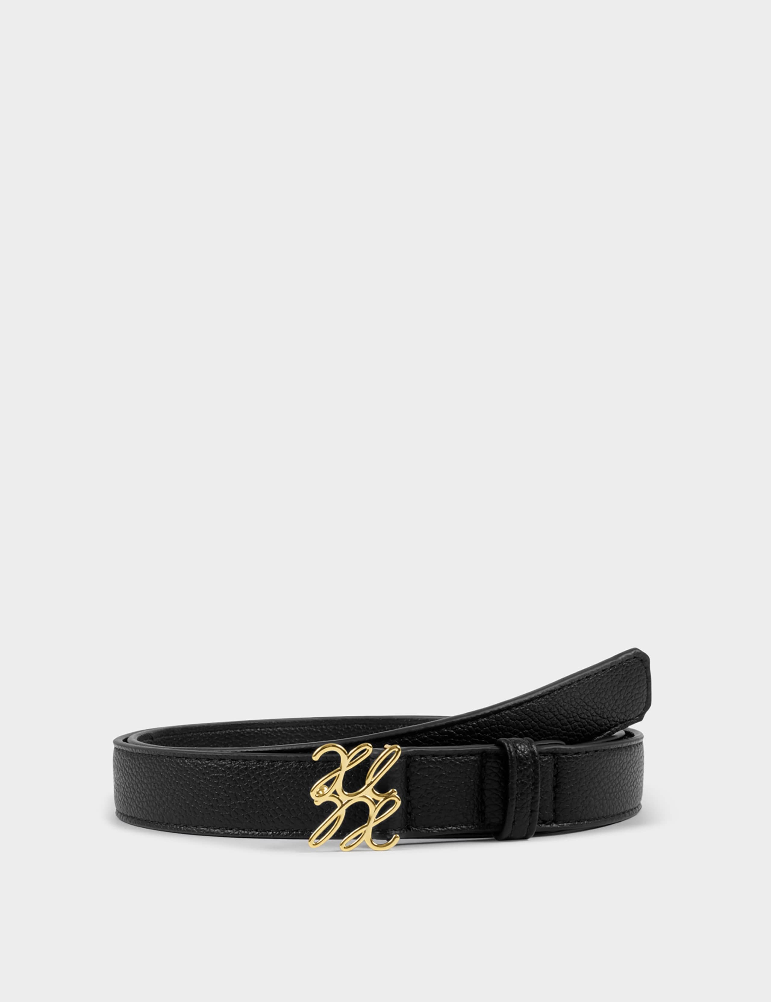 Faux Leather Buckle Waist Belt 3 of 5