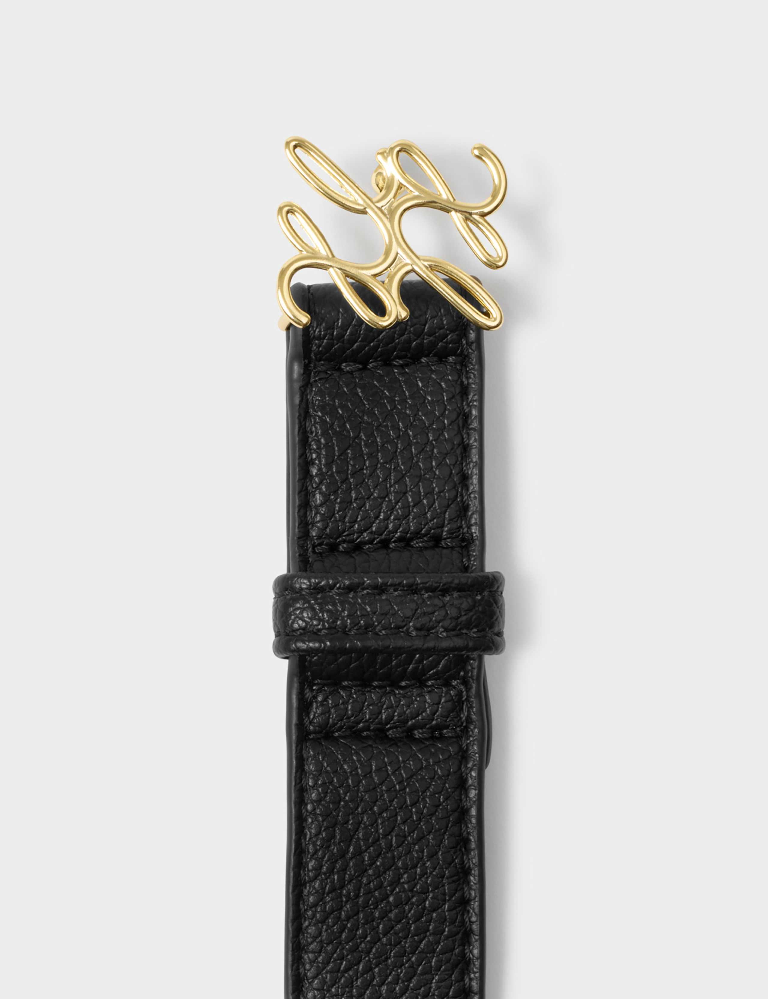 Faux Leather Buckle Waist Belt 5 of 5