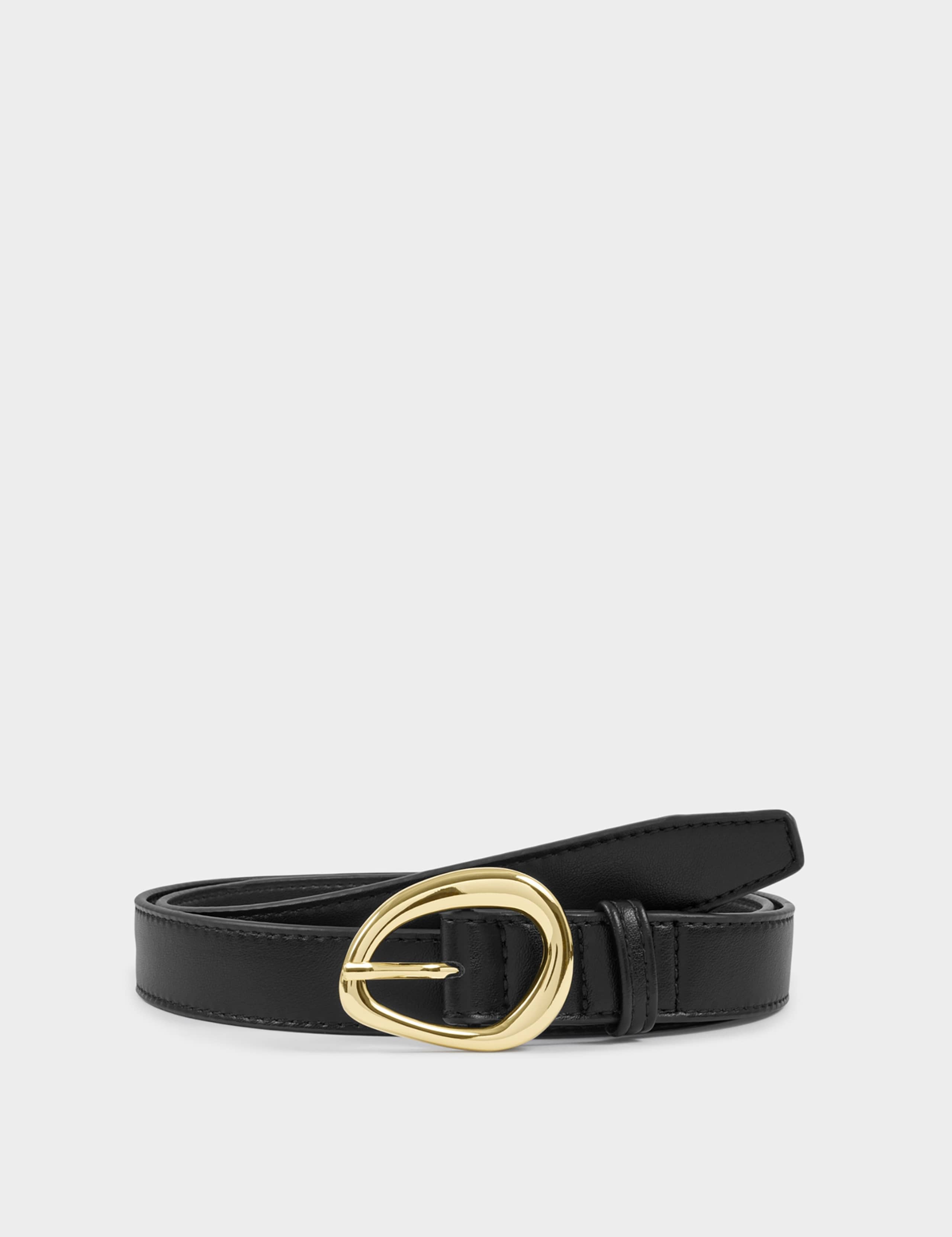 Plain Belt With Buckle Fastening 2 of 4